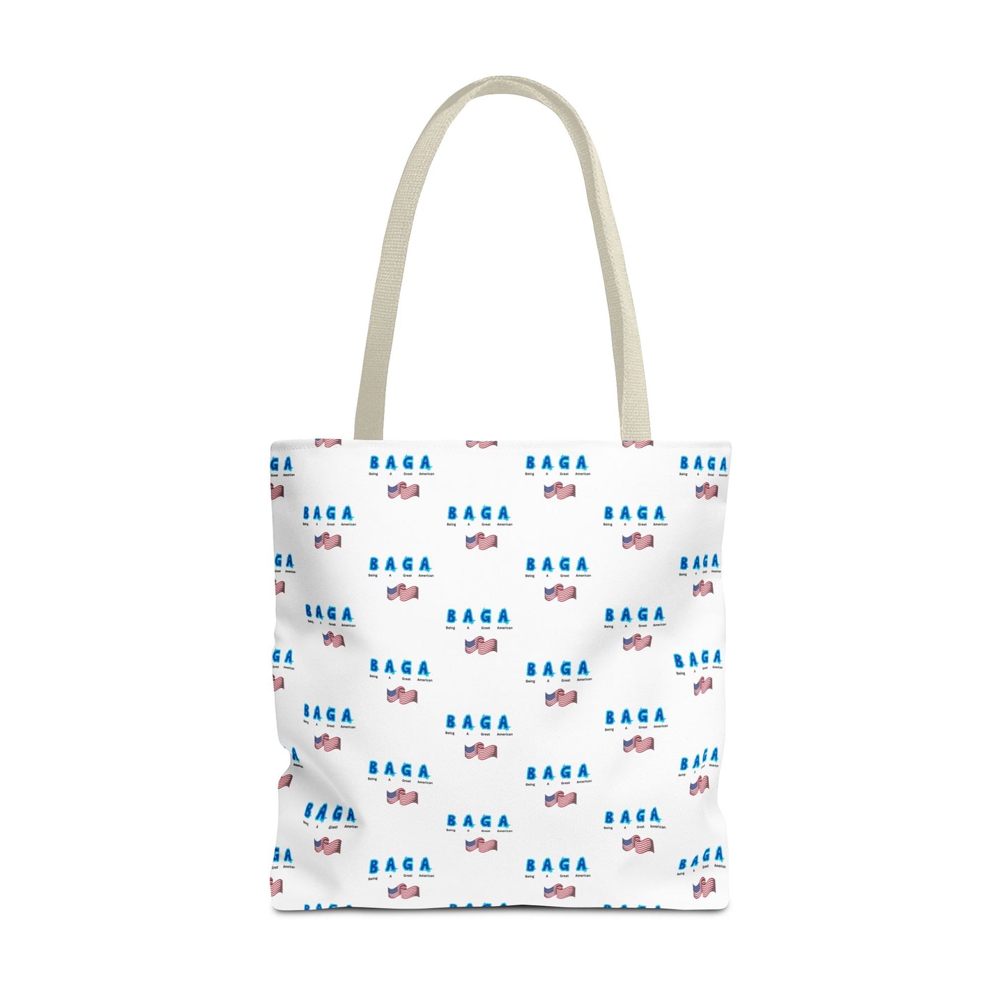 Colorful 'BAGA' Tote Bag (Being A Great American)