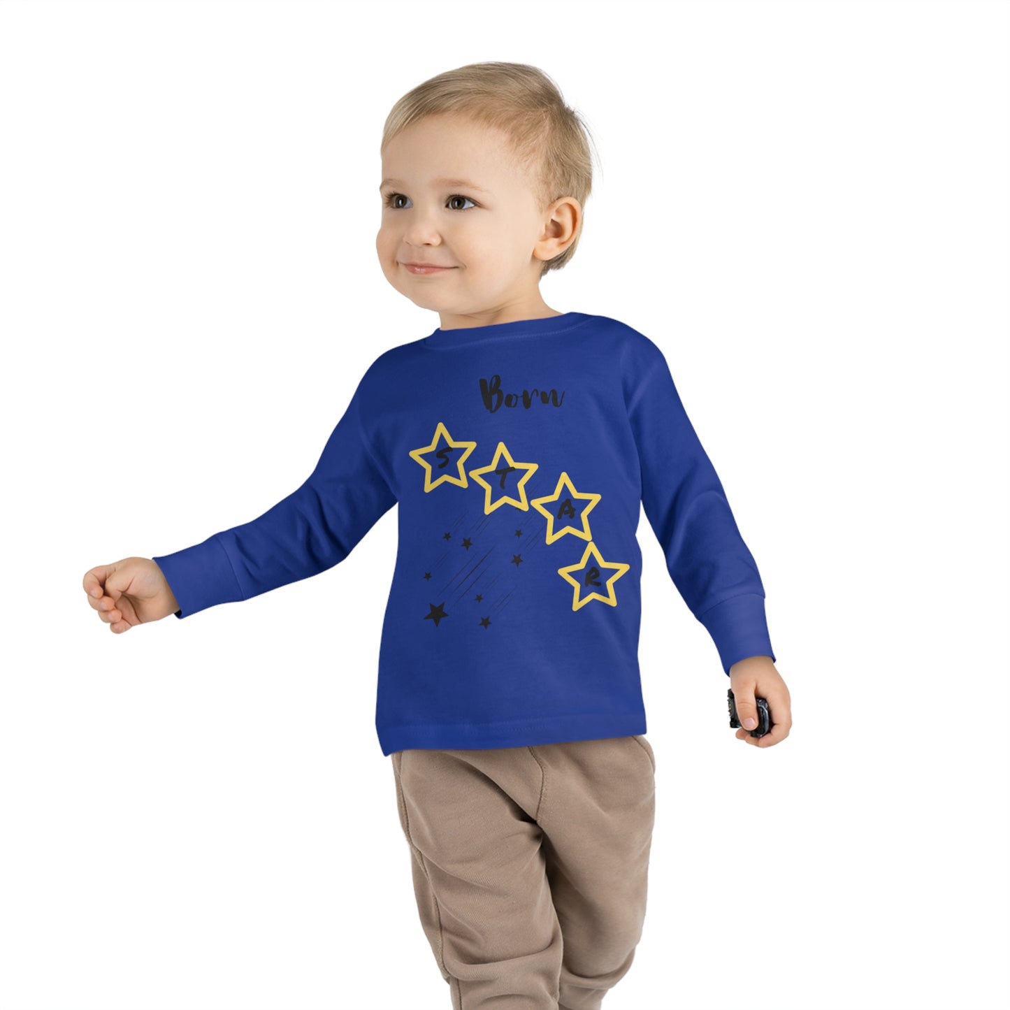 "Born Star" - Toddler Long Sleeve Tee