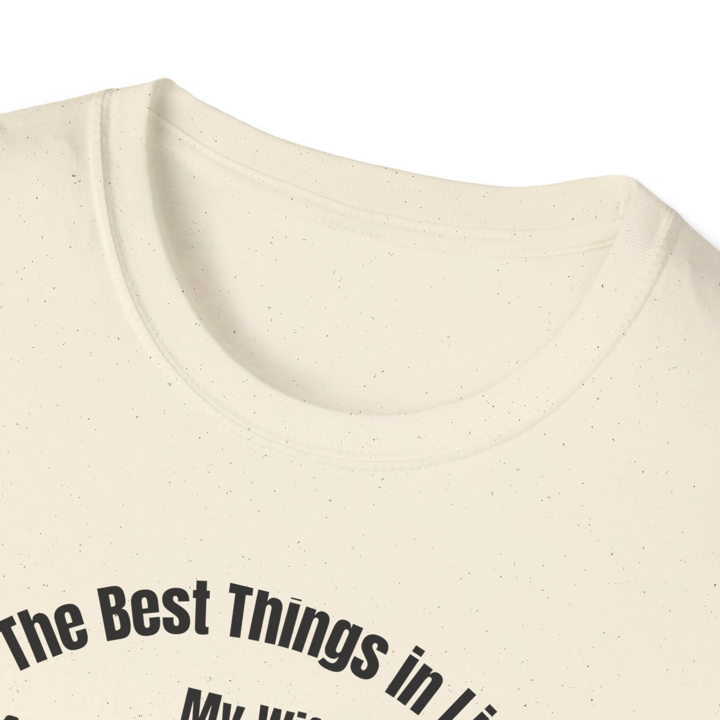 Soccer Family T-Shirt — “The Best Things in Life: My Wife, My Kids, My Dog, Soccer”