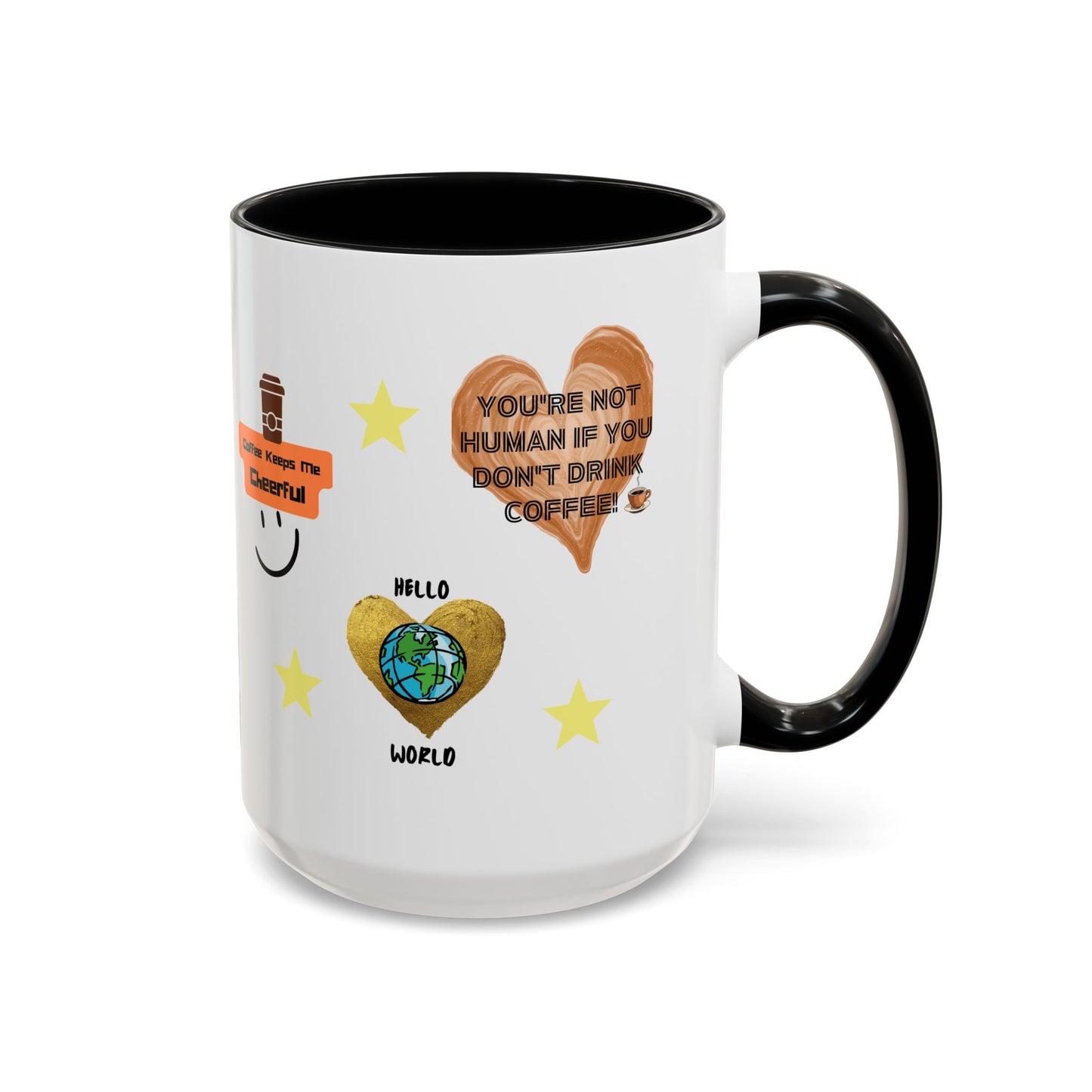 All About Coffee - Coffee Mug — Cute Coffee Quotes Accent Mug (11/15oz)