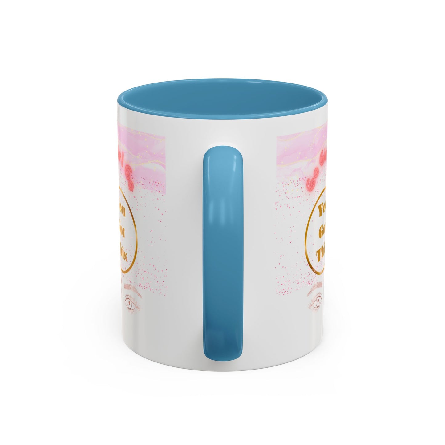 Congrats Go Girl University Accent Coffee Mug — 'You Got This' Women's Celebration Gift