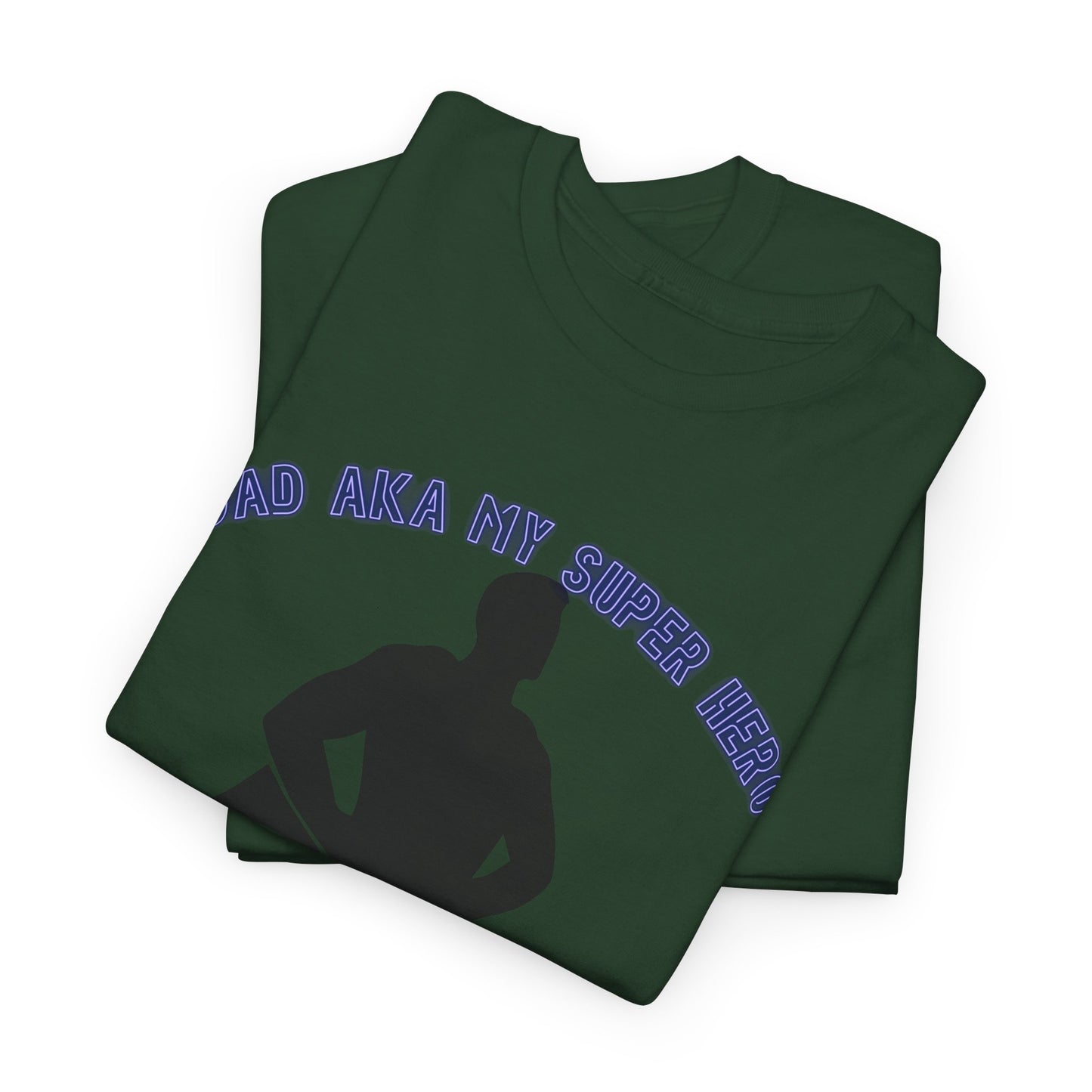 Superhero Dad T‑Shirt – “Dad Aka My Super Hero” Graphic Tee