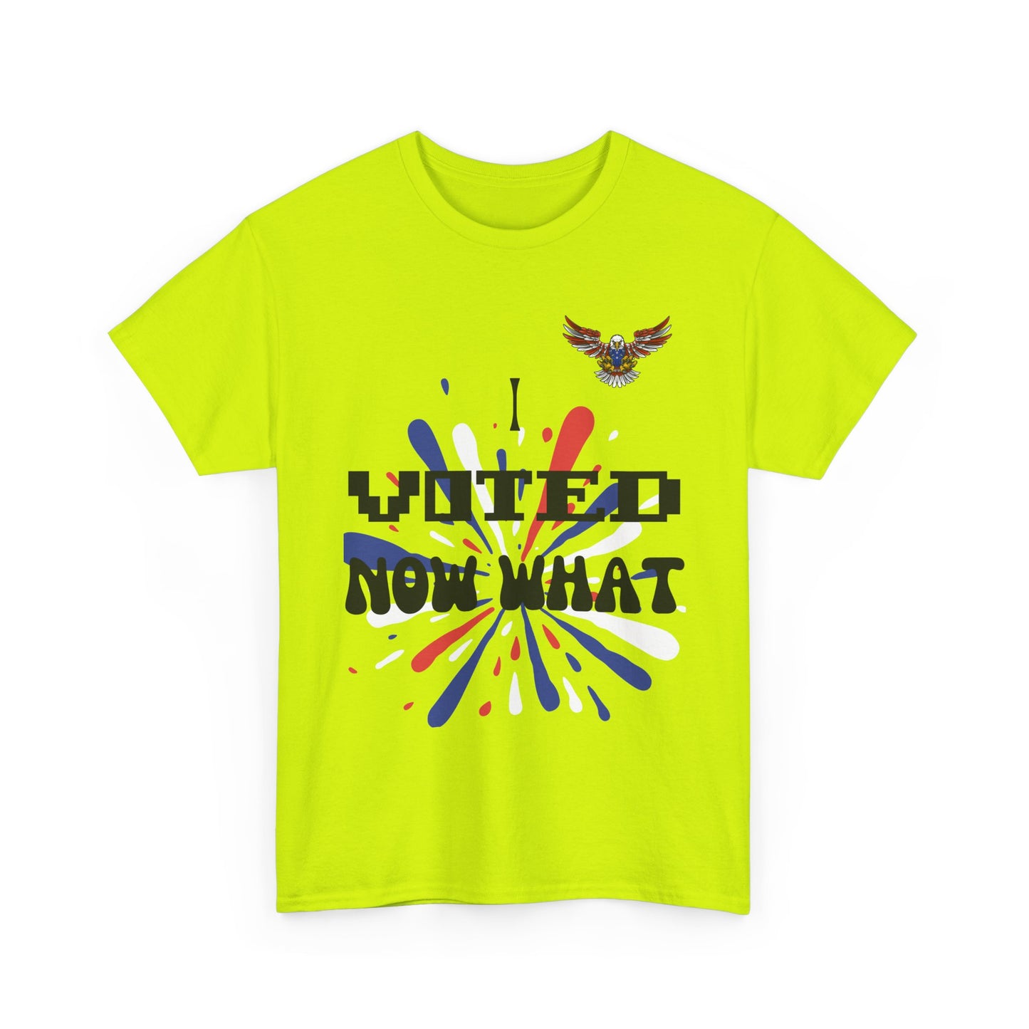 I Voted Unisex Heavy Cotton Tee - Celebrate Voting, Political Humor Shirt, Election Day Apparel, Gift for Voters, Mindful Fashion