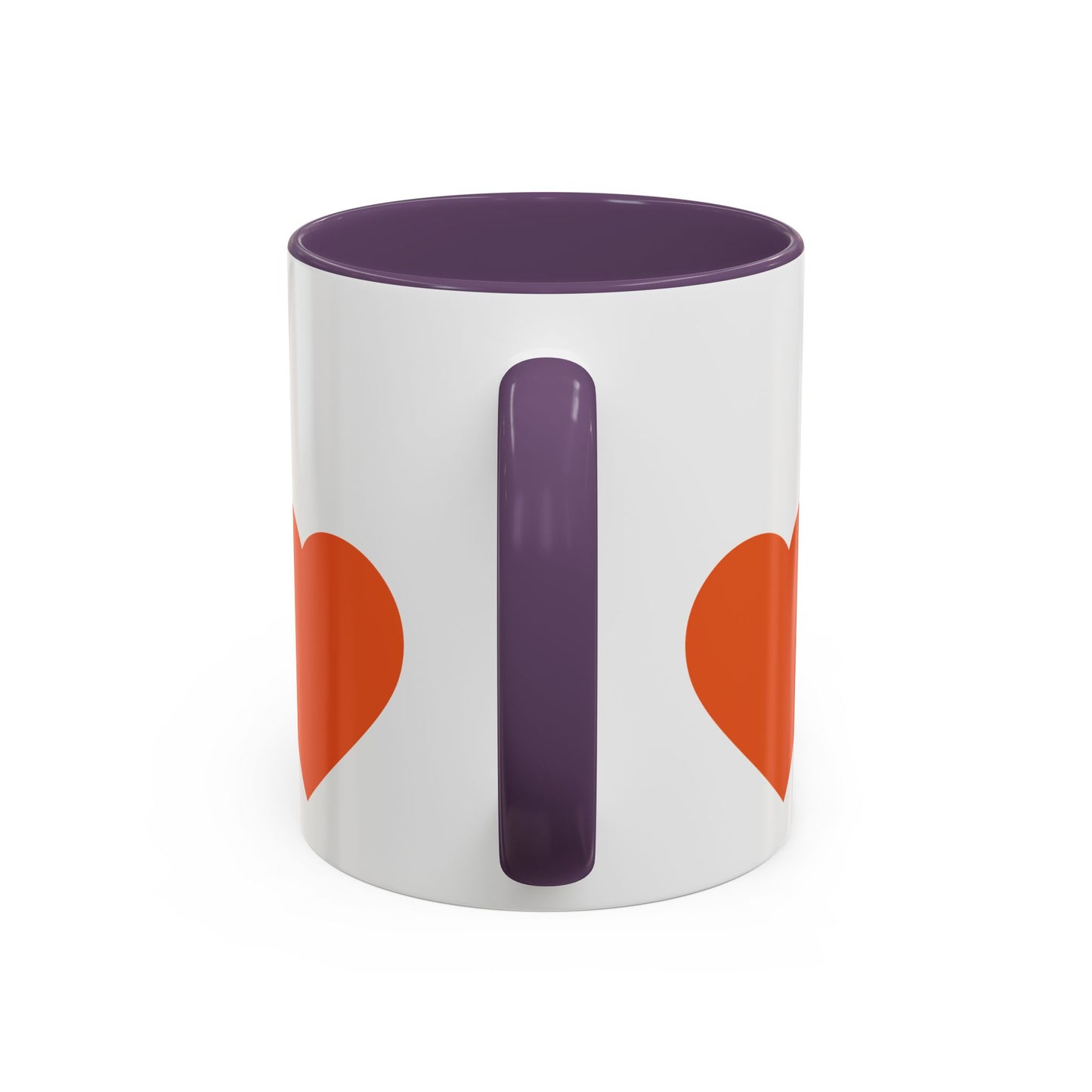 Coffee Keeps Me Cheerful Accent Mug — Smiley Heart 11/15oz