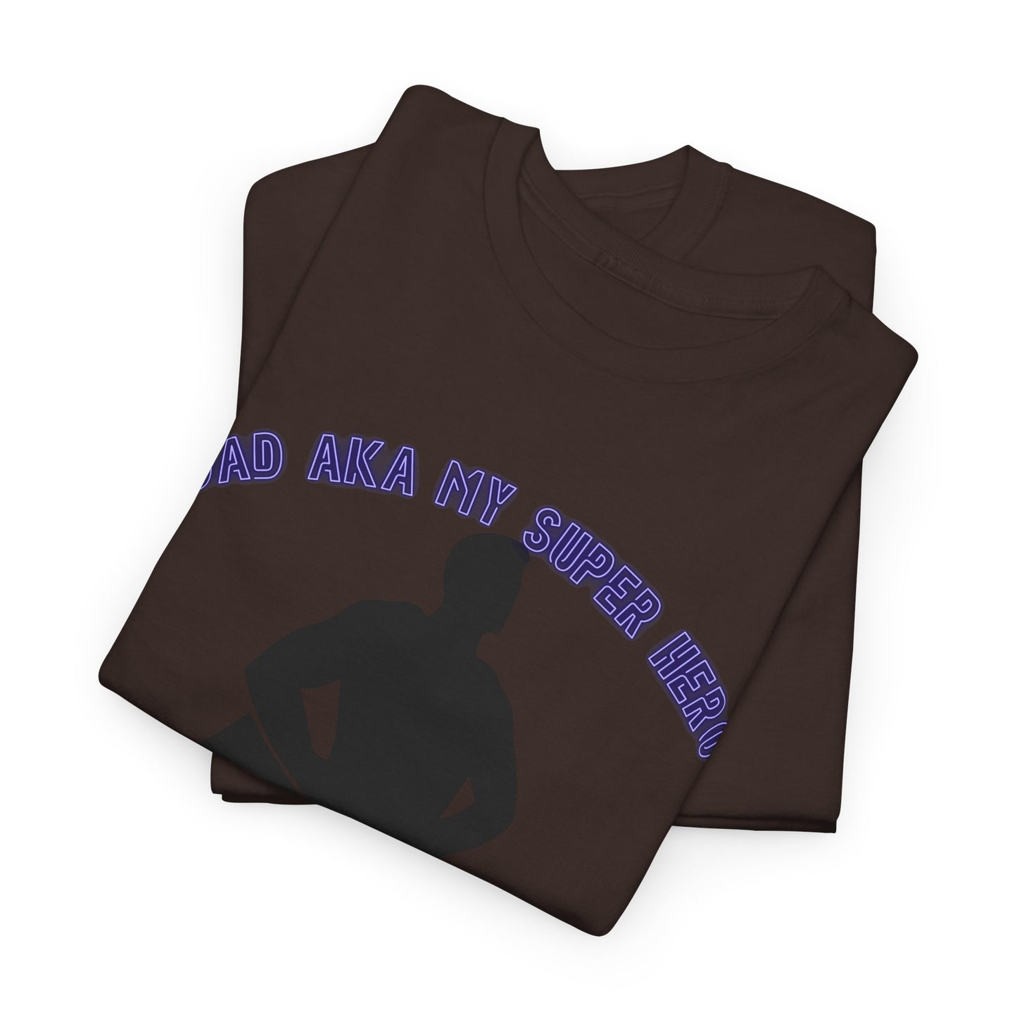 Superhero Dad T‑Shirt – “Dad Aka My Super Hero” Graphic Tee