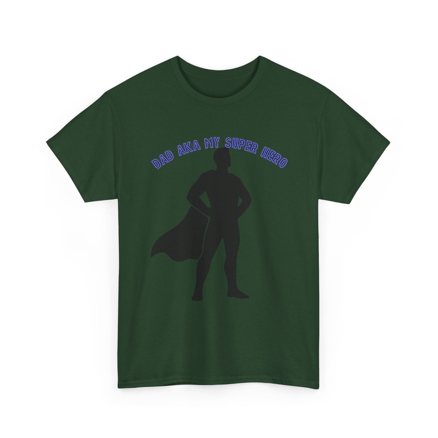 Superhero Dad T‑Shirt – “Dad Aka My Super Hero” Graphic Tee