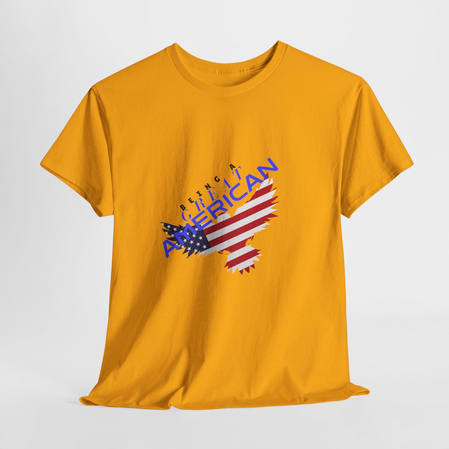 Patriotic American Flag Tee | Unisex Cotton Shirt, American Pride, Casual Summer Wear, Being a Good American Series