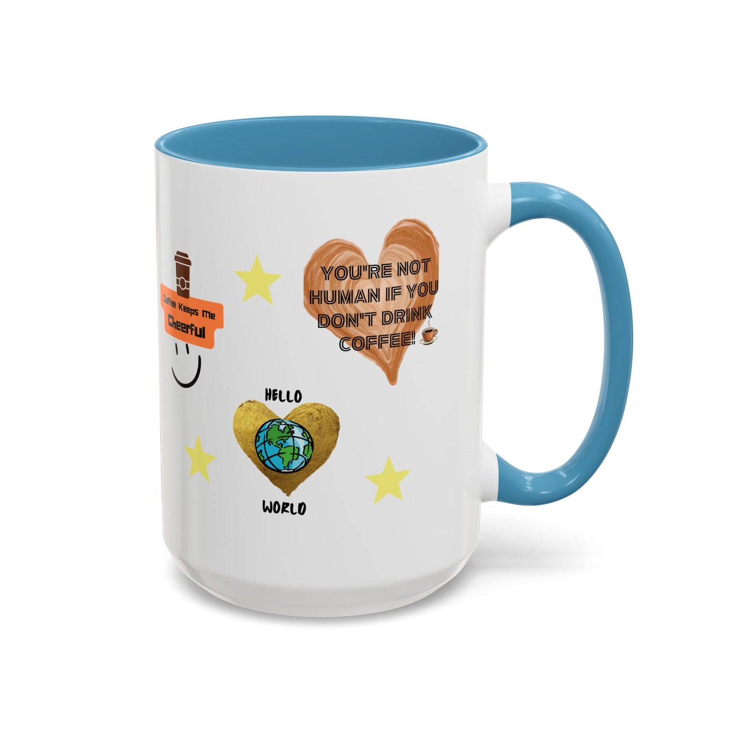 All About Coffee - Coffee Mug — Cute Coffee Quotes Accent Mug (11/15oz)