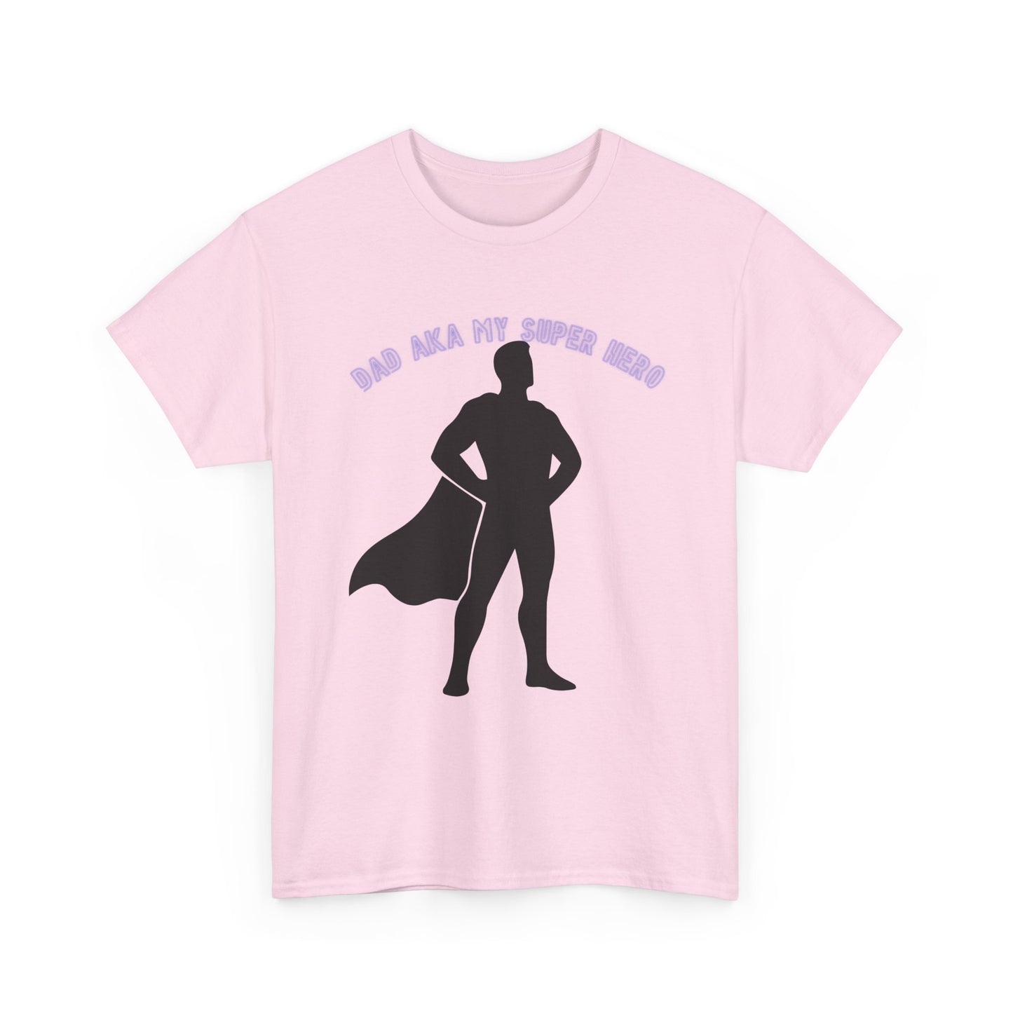 Superhero Dad T‑Shirt – “Dad Aka My Super Hero” Graphic Tee