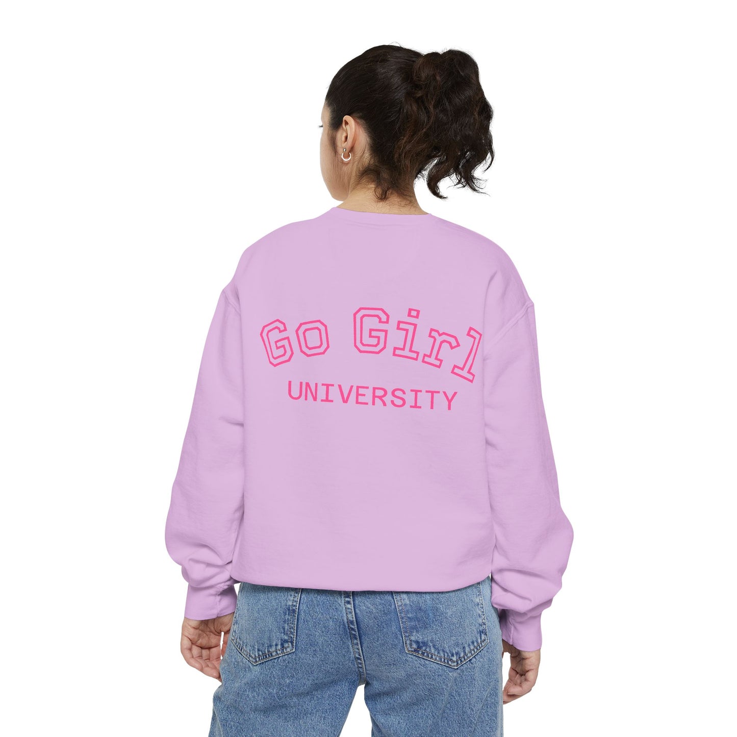 Go Girl Sweatshirt — 'You Got This' Motivational College Crewneck Sweatshirt