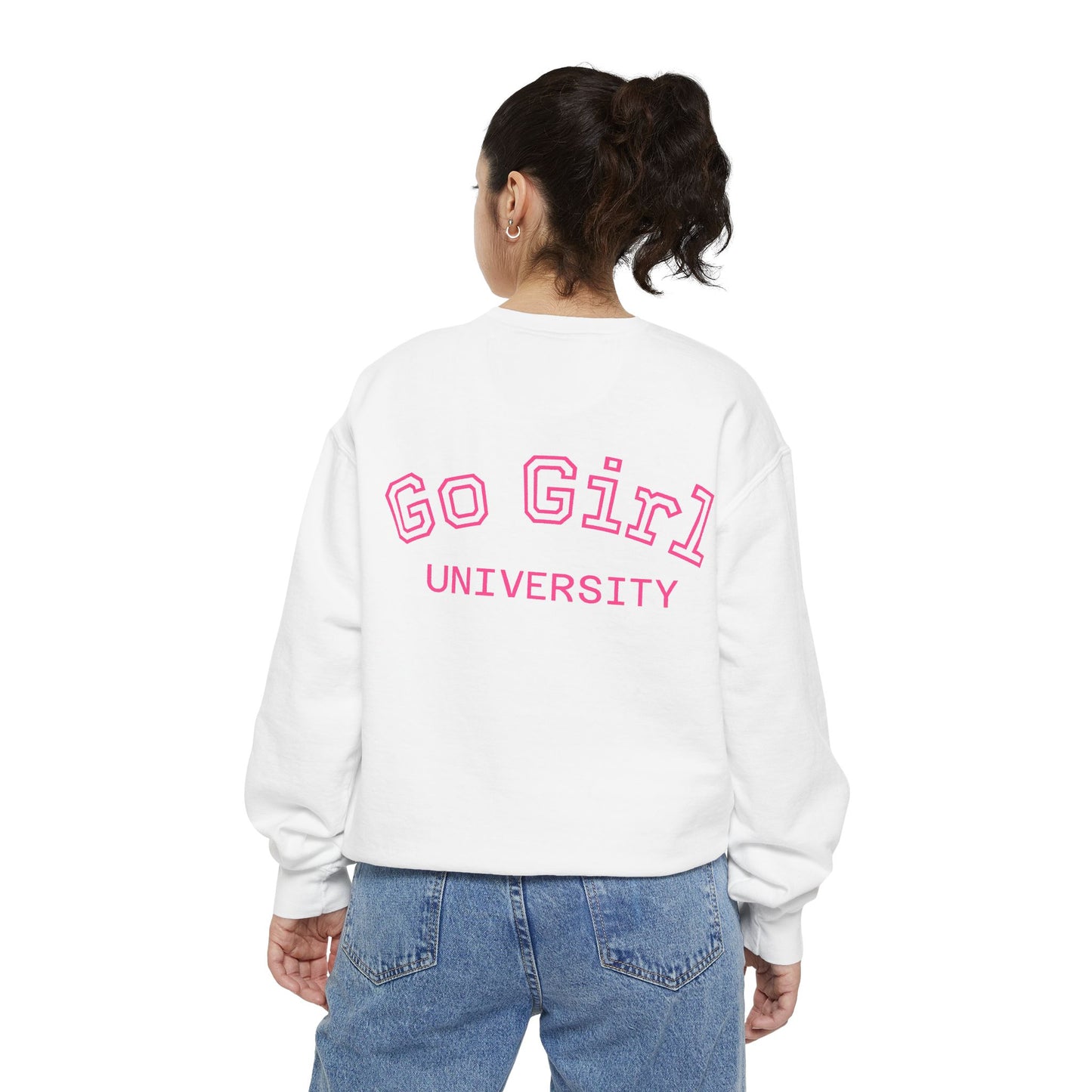 Go Girl Sweatshirt — 'You Got This' Motivational College Crewneck Sweatshirt