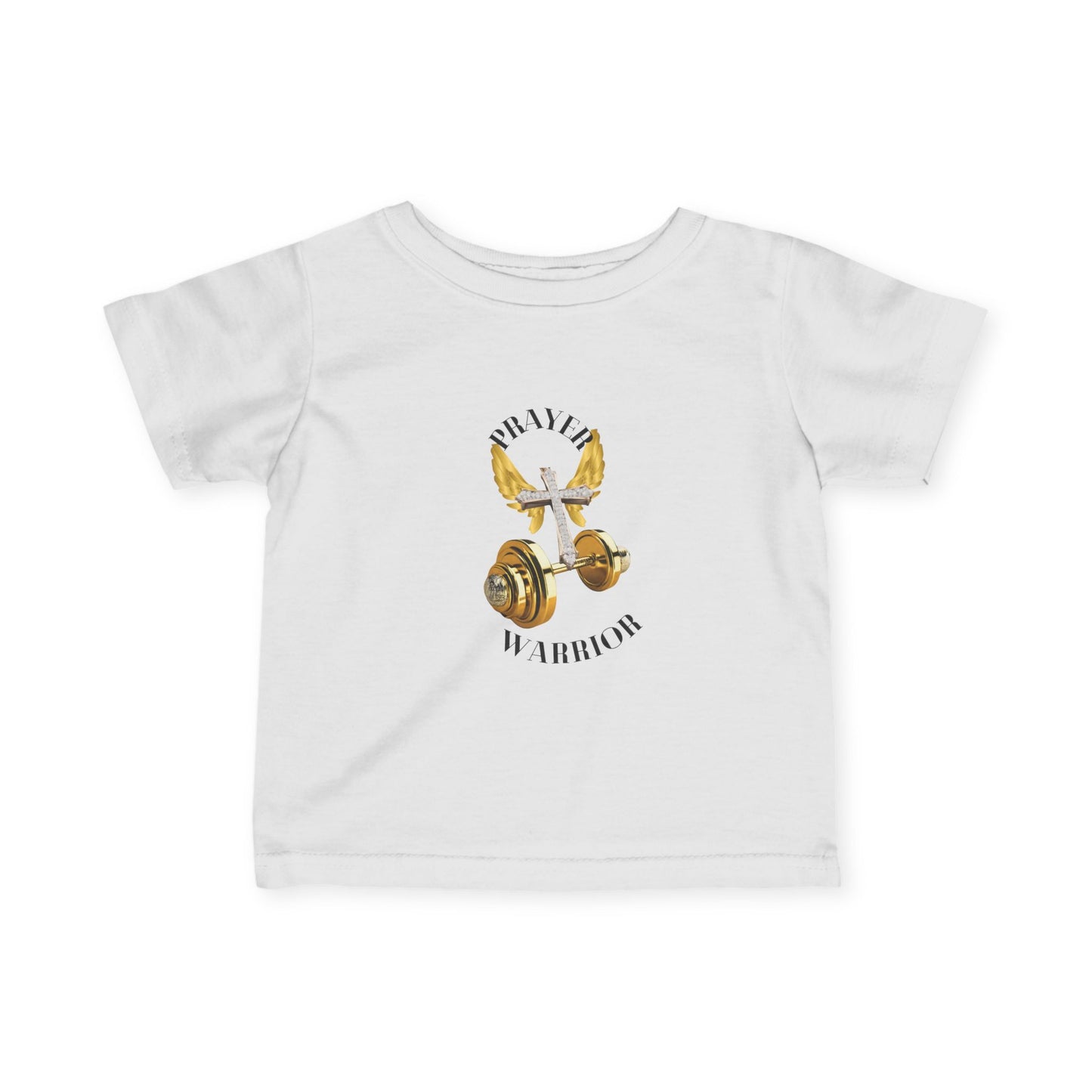 Player Warrior Infant Tee - Cute Fitness Shirt for Active Toddlers
