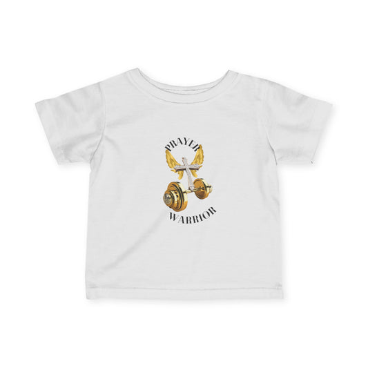Player Warrior Infant Tee - Cute Fitness Shirt for Active Toddlers