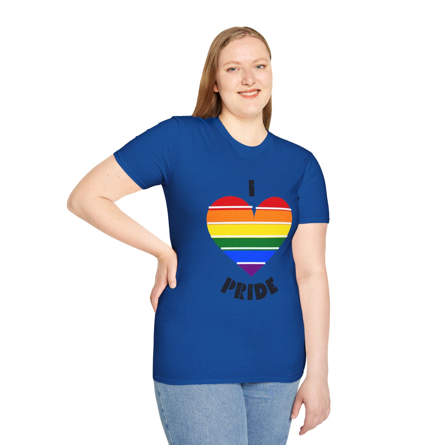 T-Shirt — I Heart Rainbow Pride Tee