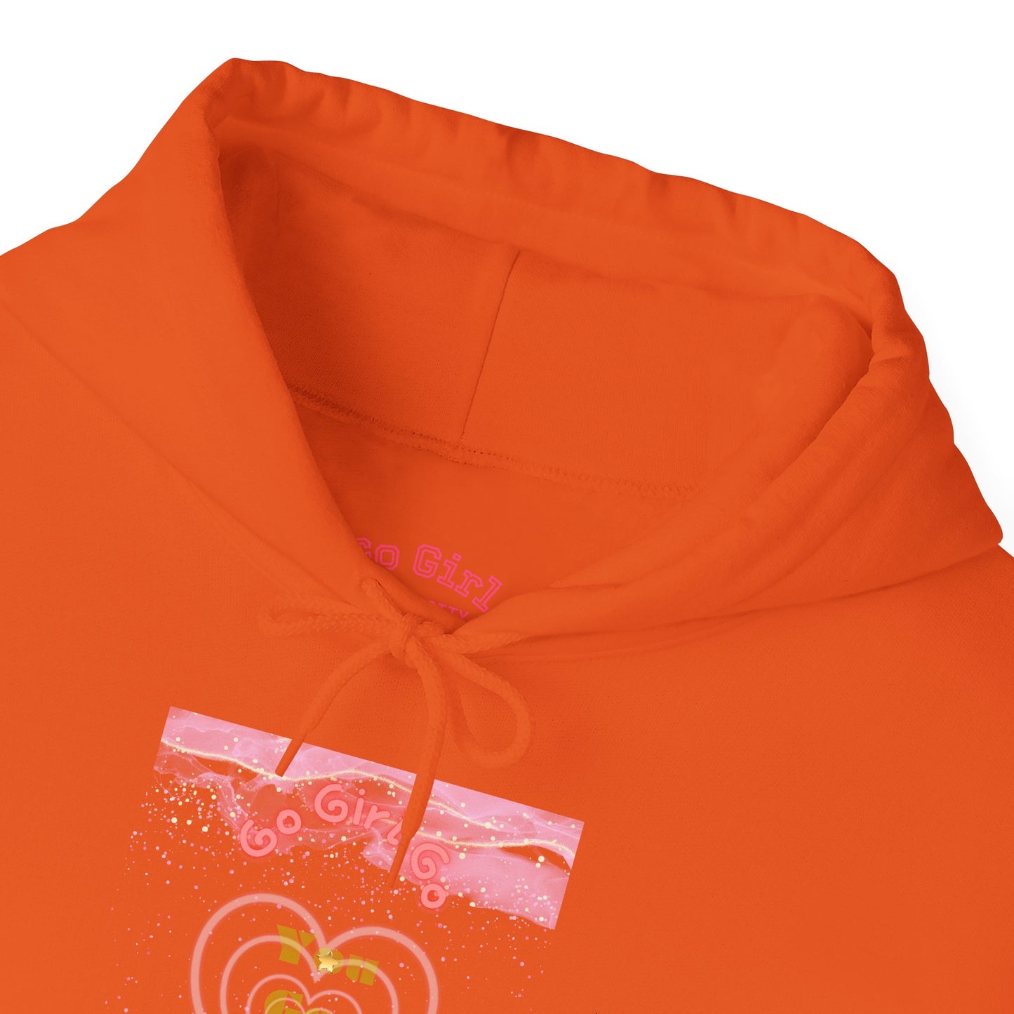 Go Girl University Hoodie — 'You Got This' Motivational Pink Graphic Hoodie