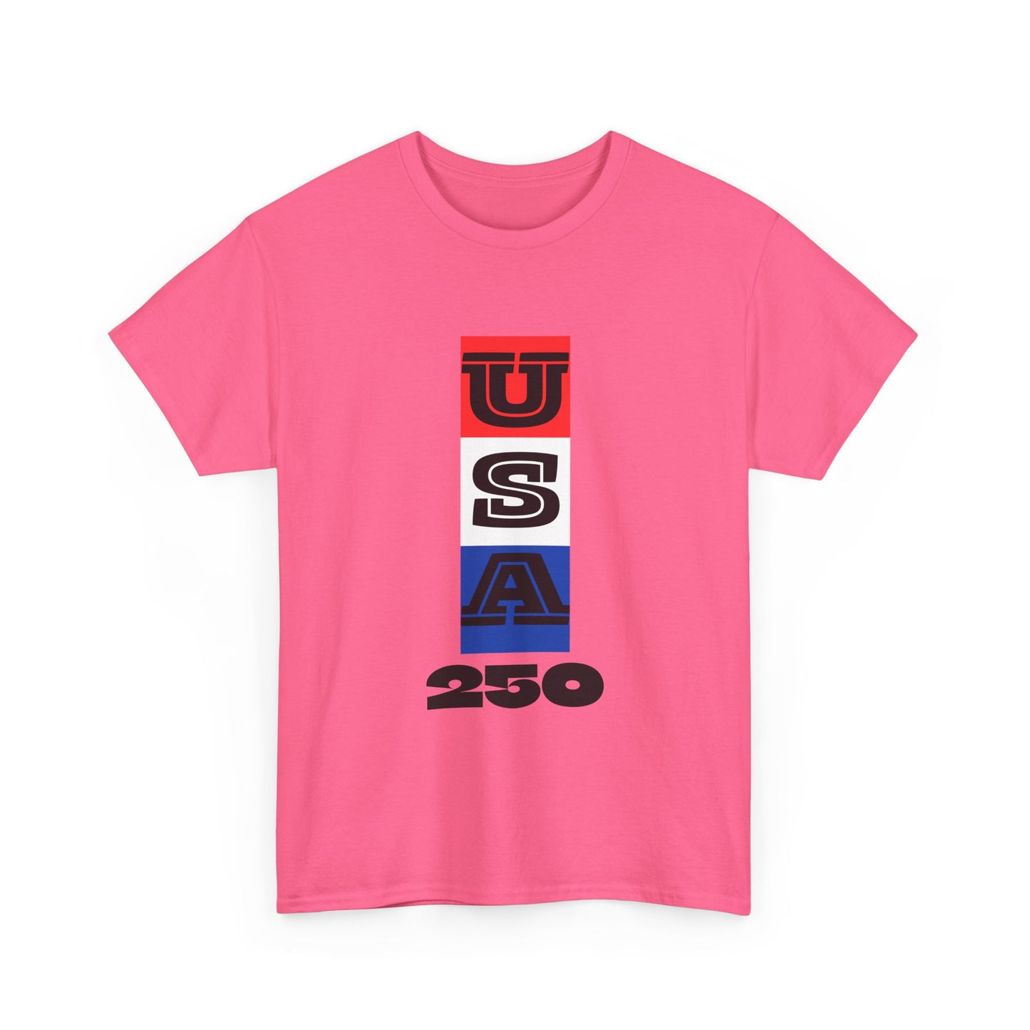 Patriotic USA Unisex Heavy Cotton Tee | USA 250
