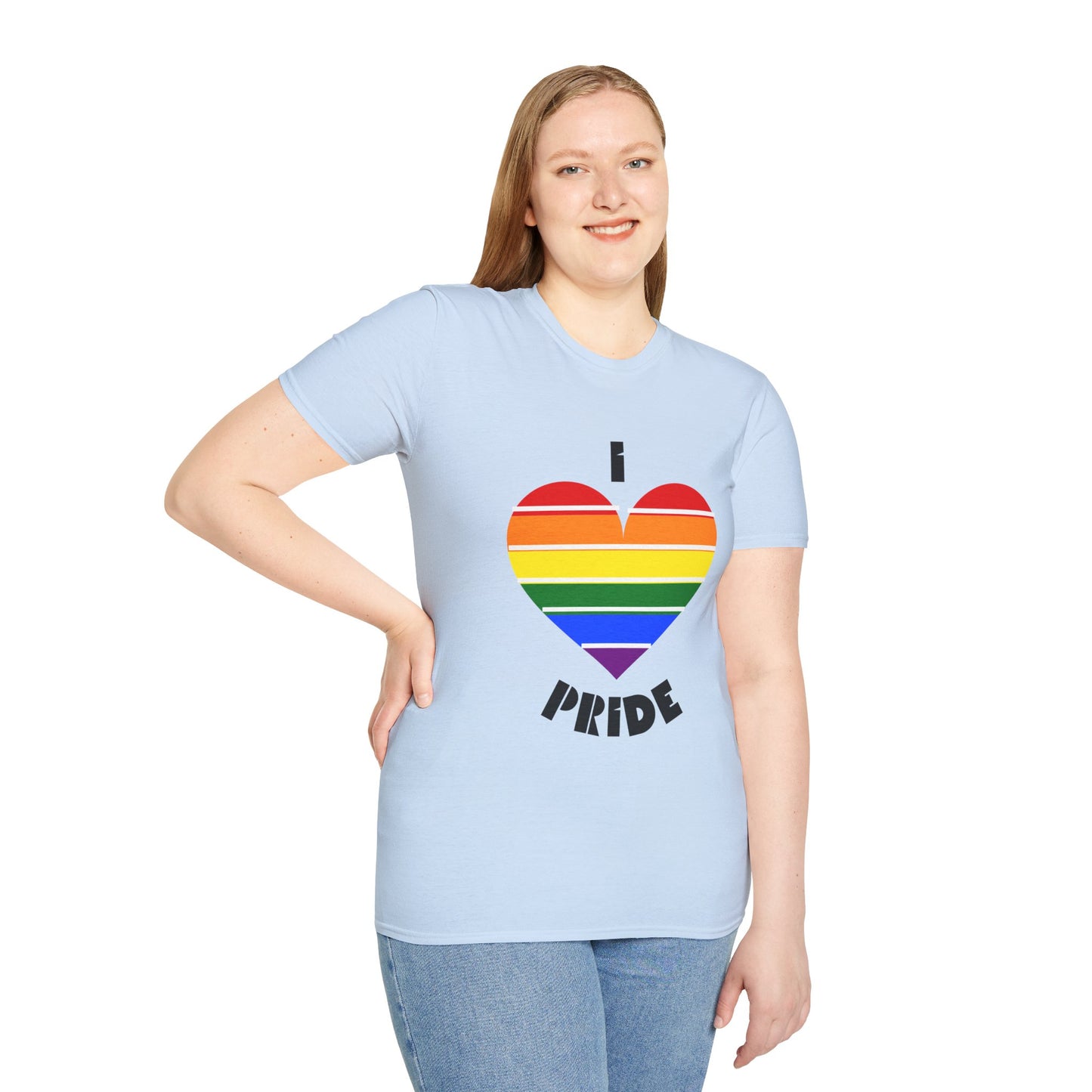 T-Shirt — I Heart Rainbow Pride Tee