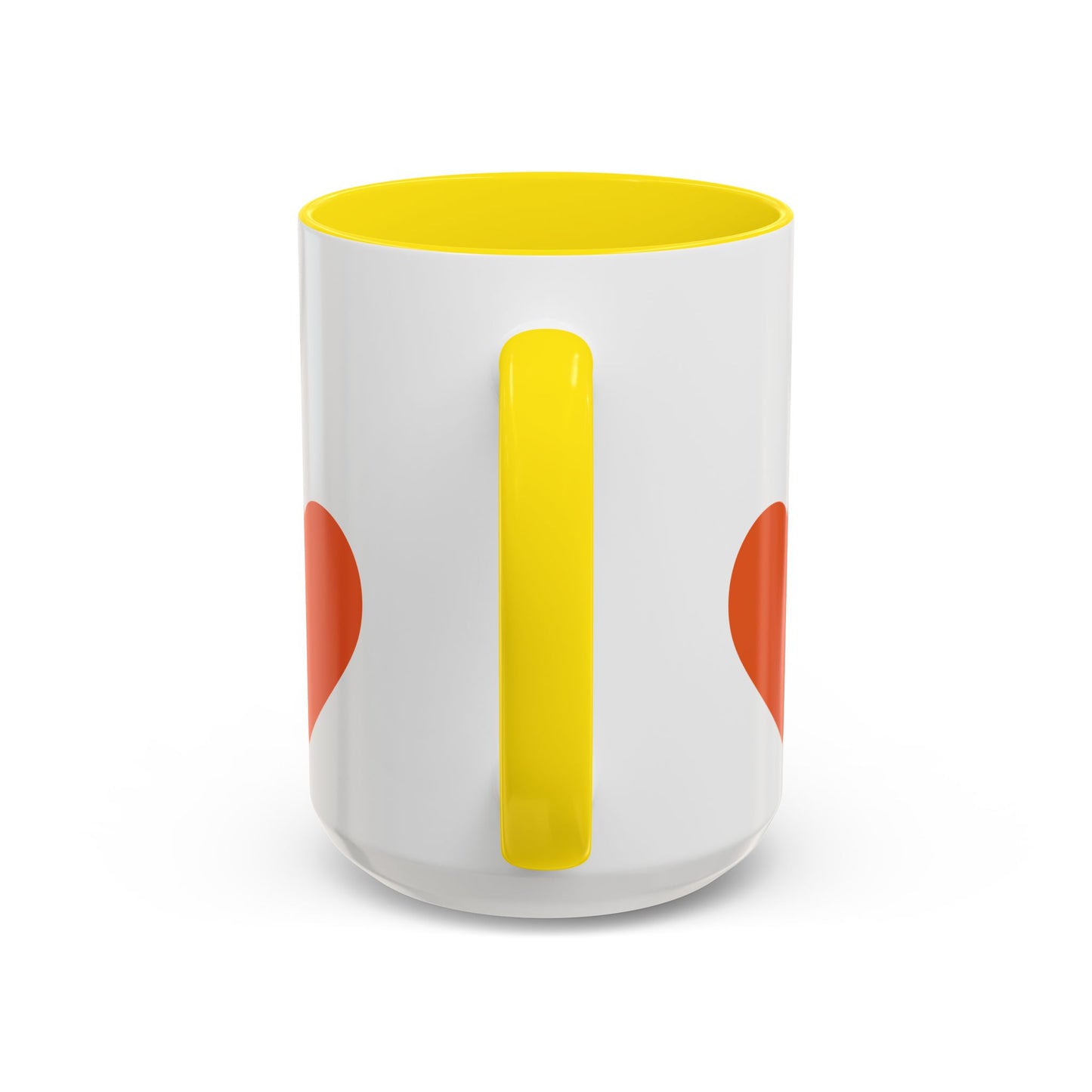 Coffee Keeps Me Cheerful Accent Mug — Smiley Heart 11/15oz