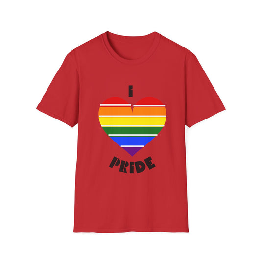 T-Shirt — I Heart Rainbow Pride Tee