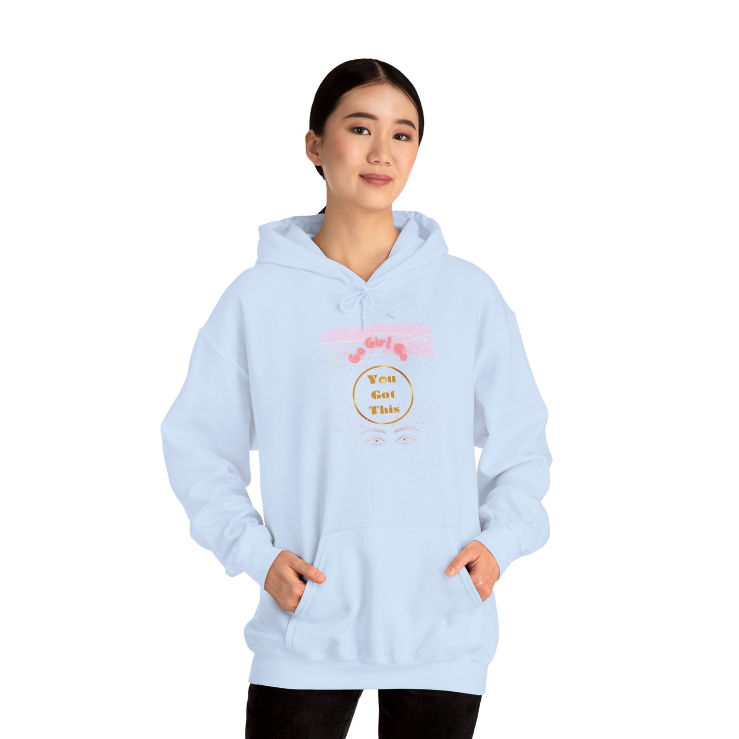 Go Girl University Hoodie — 'You Got This' Motivational Women's Sweatshirt