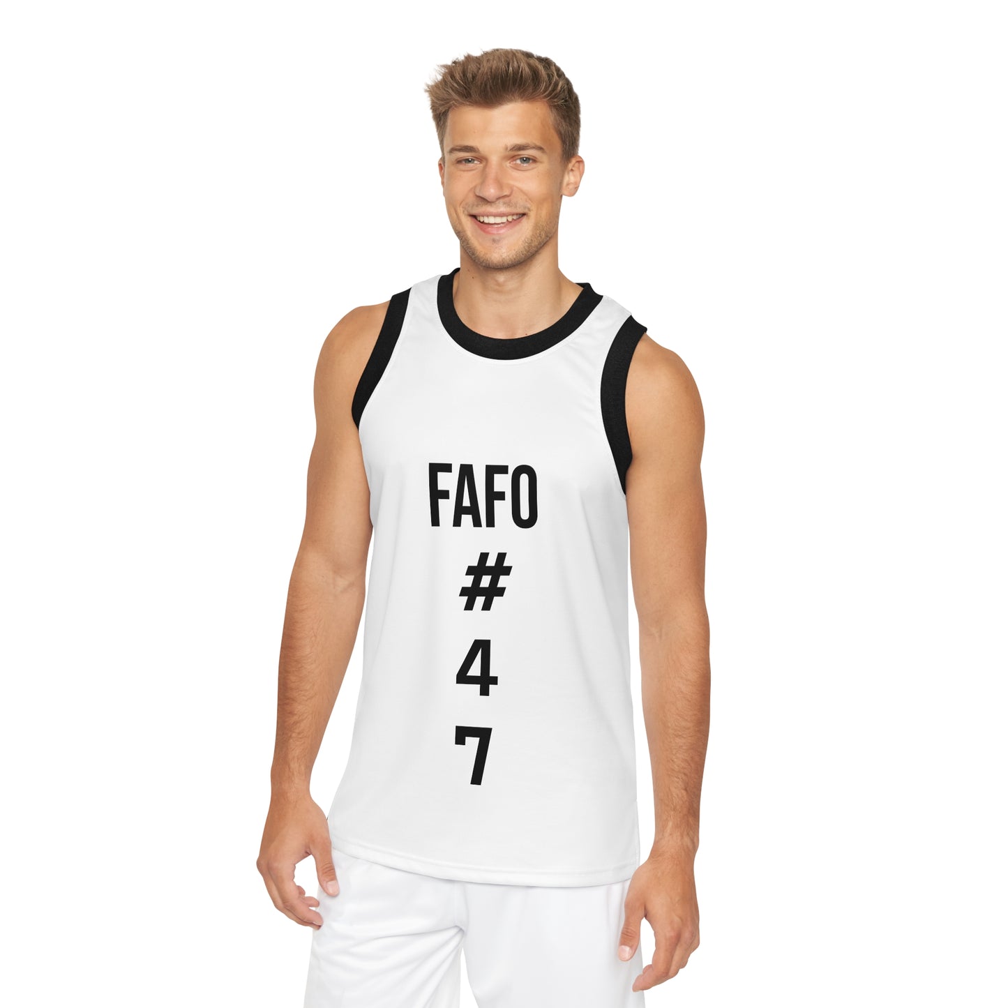 Unisex Basketball Jersey with FAFO #47 Design - Perfect for Sports and Casual Wear