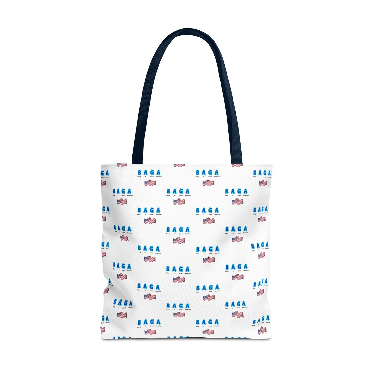 Colorful 'BAGA' Tote Bag (Being A Great American)