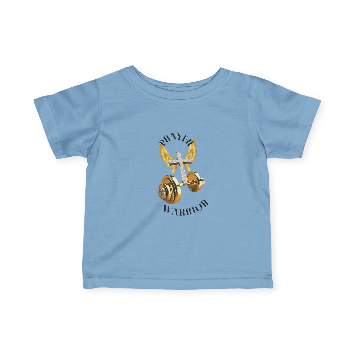 Player Warrior Infant Tee - Cute Fitness Shirt for Active Toddlers