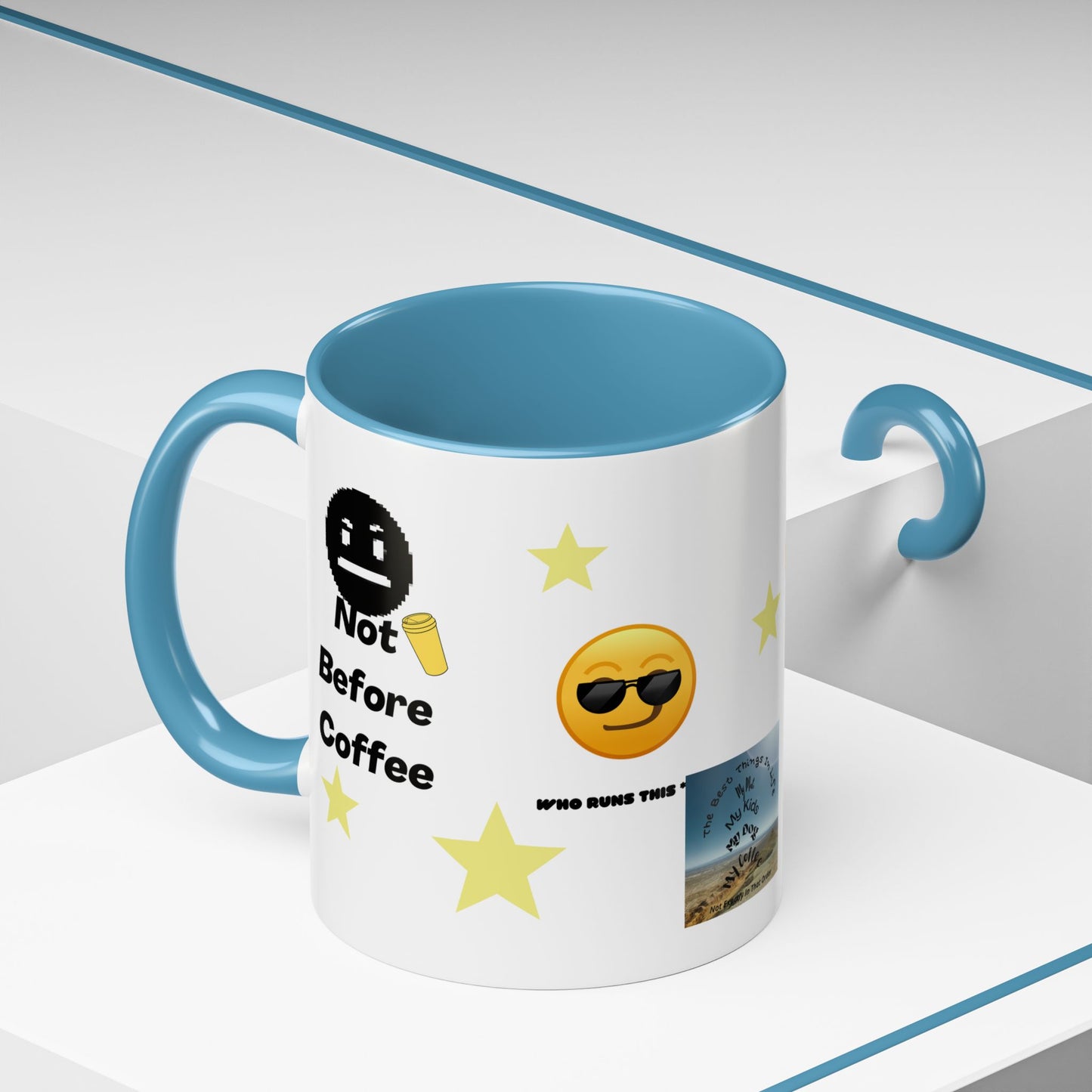 All About Coffee - Coffee Mug — Cute Coffee Quotes Accent Mug (11/15oz)