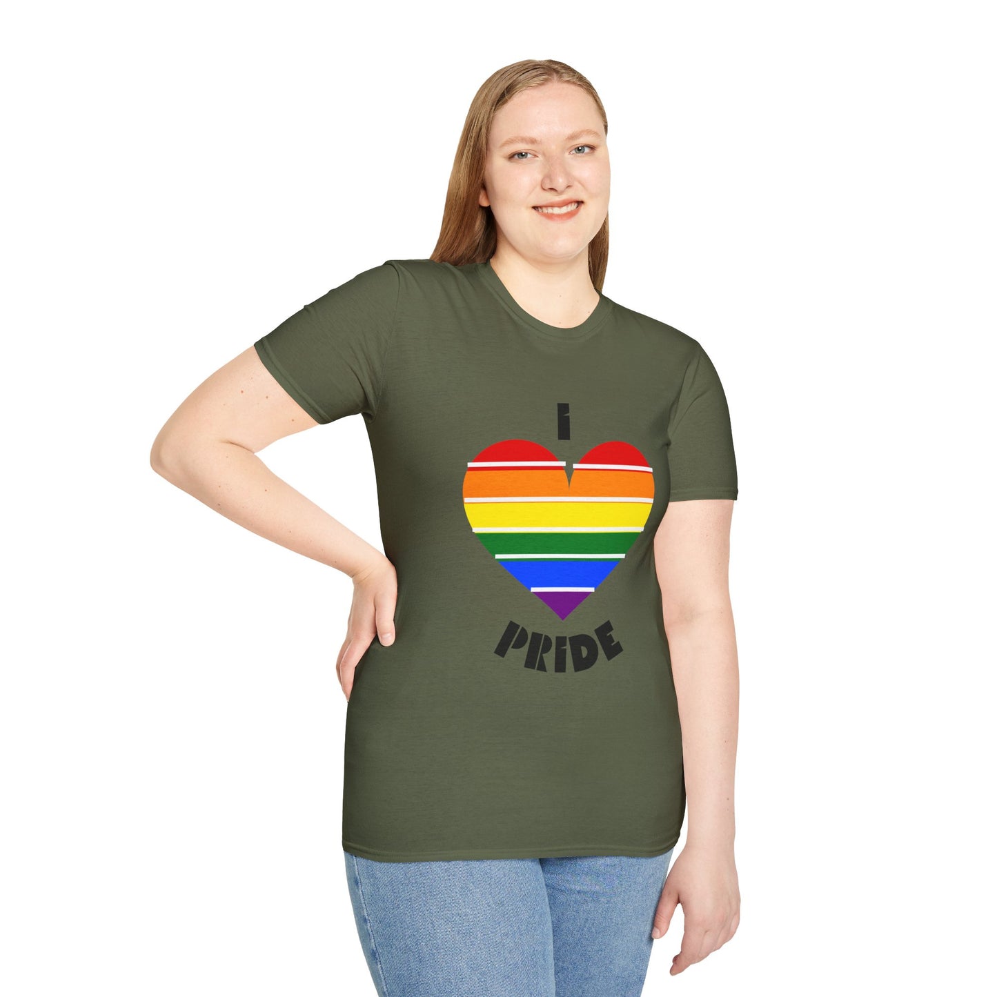 T-Shirt — I Heart Rainbow Pride Tee