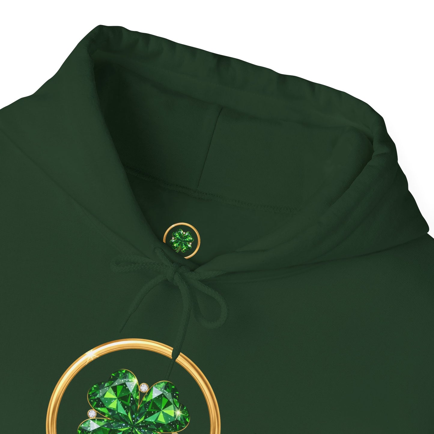 St. Patrick’s Day Lucky Pot Hoodie — Gold Pot of Money Shamrock Sweatshirt
