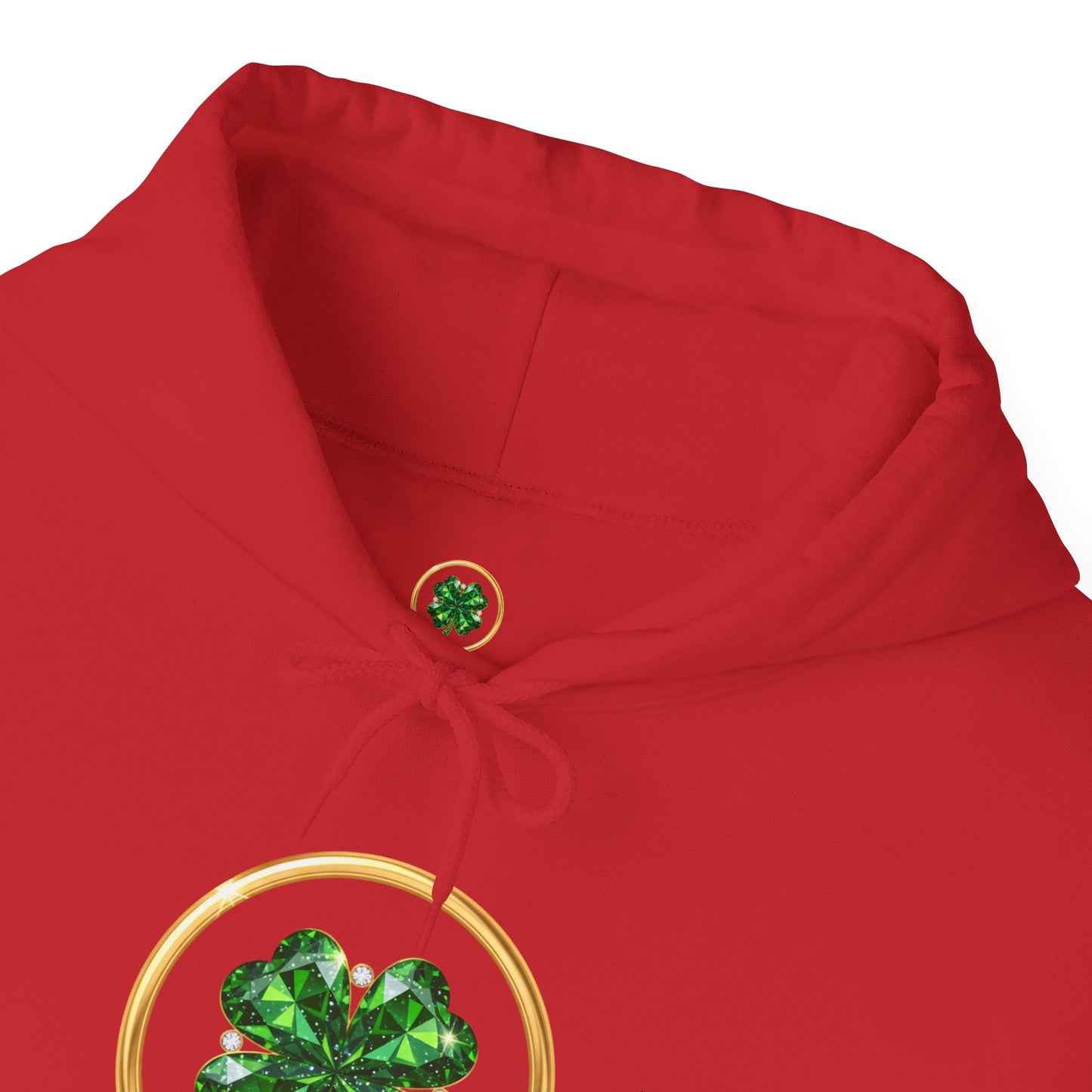 St. Patrick’s Day Lucky Pot Hoodie — Gold Pot of Money Shamrock Sweatshirt
