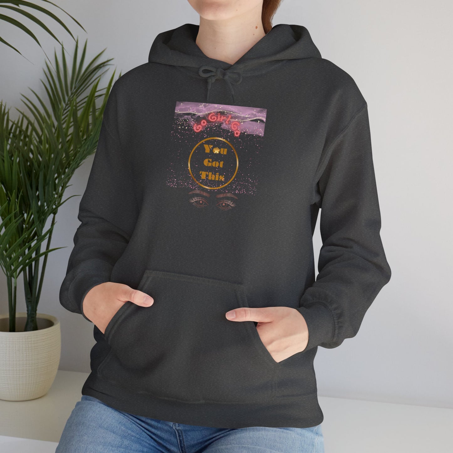 Go Girl University Hoodie — 'You Got This' Motivational Women's Sweatshirt