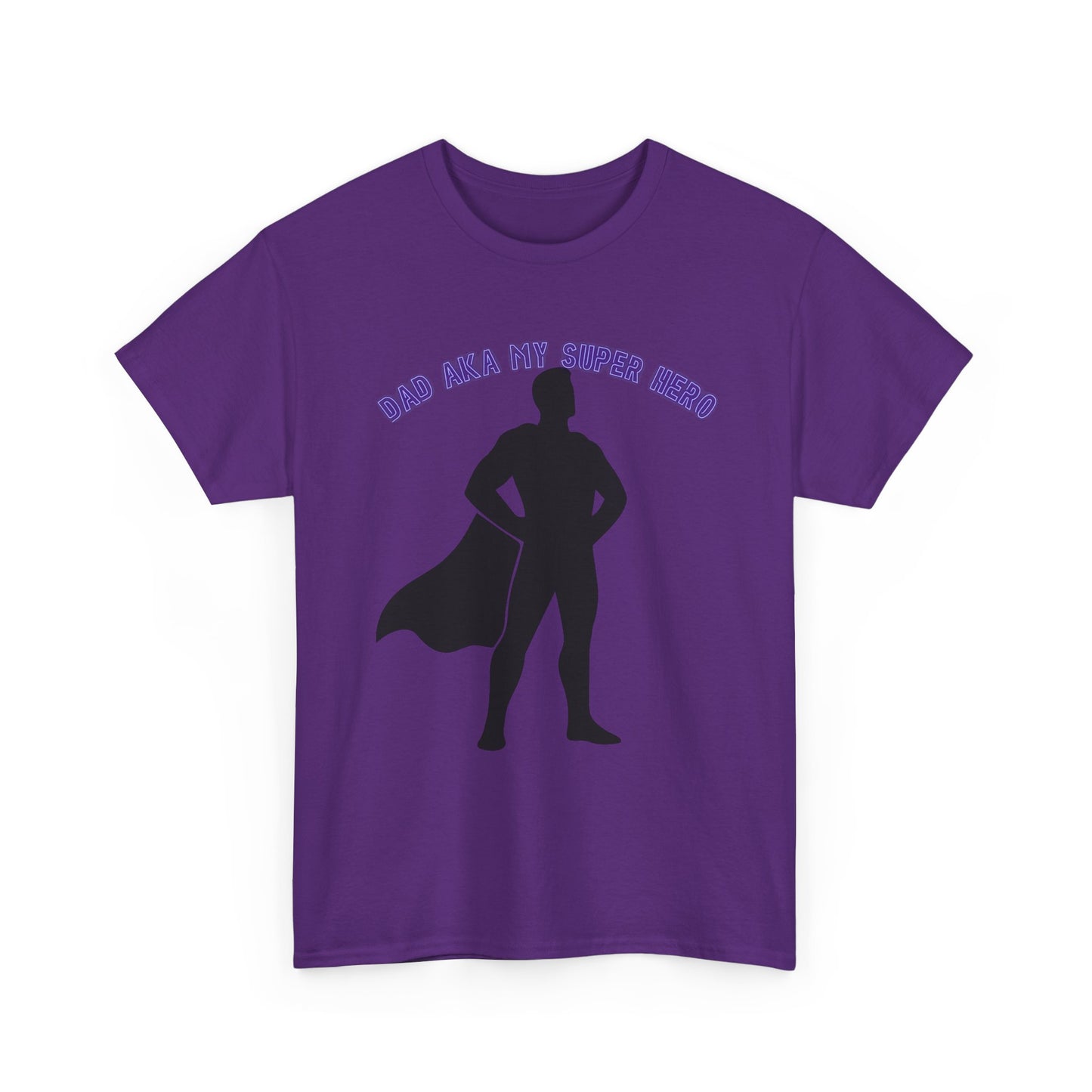 Superhero Dad T‑Shirt – “Dad Aka My Super Hero” Graphic Tee