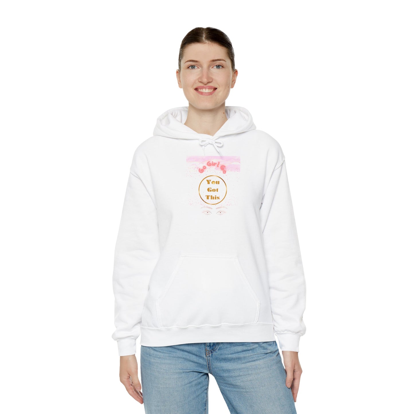 Go Girl University Hoodie — 'You Got This' Motivational Women's Sweatshirt