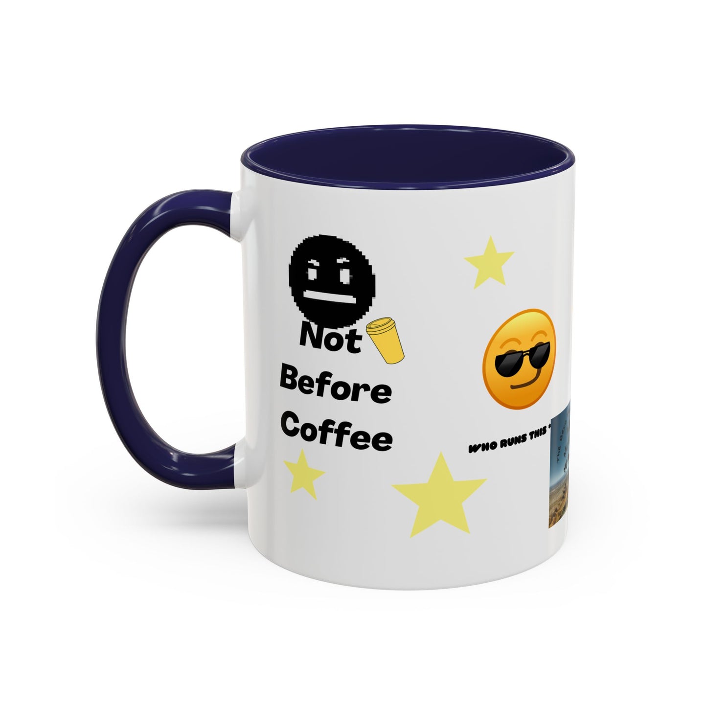 All About Coffee - Coffee Mug — Cute Coffee Quotes Accent Mug (11/15oz)