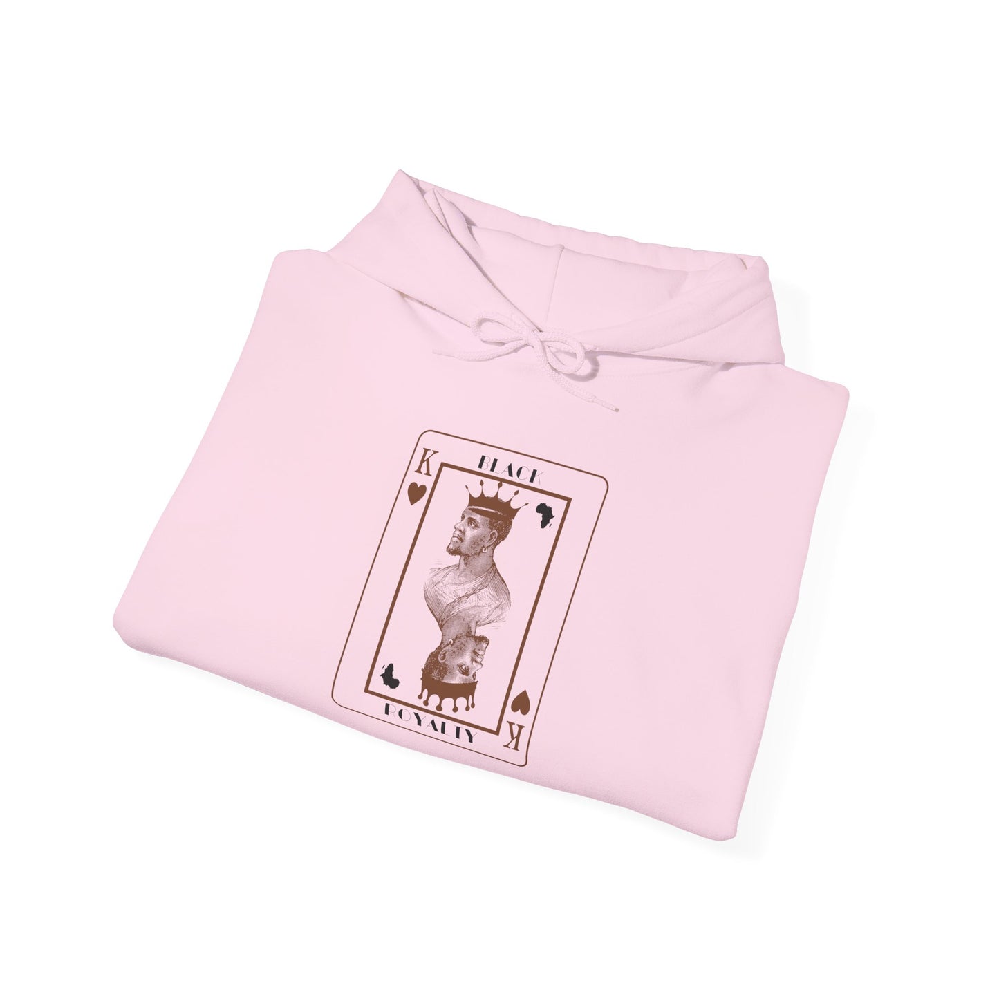 King of Hearts Hoodie — Classical Sculpture Playing Card Sweatshirt