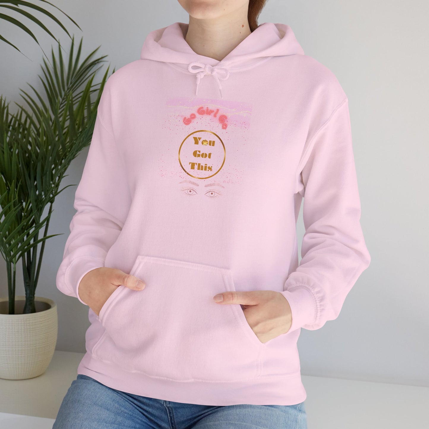 Go Girl University Hoodie — 'You Got This' Motivational Women's Sweatshirt