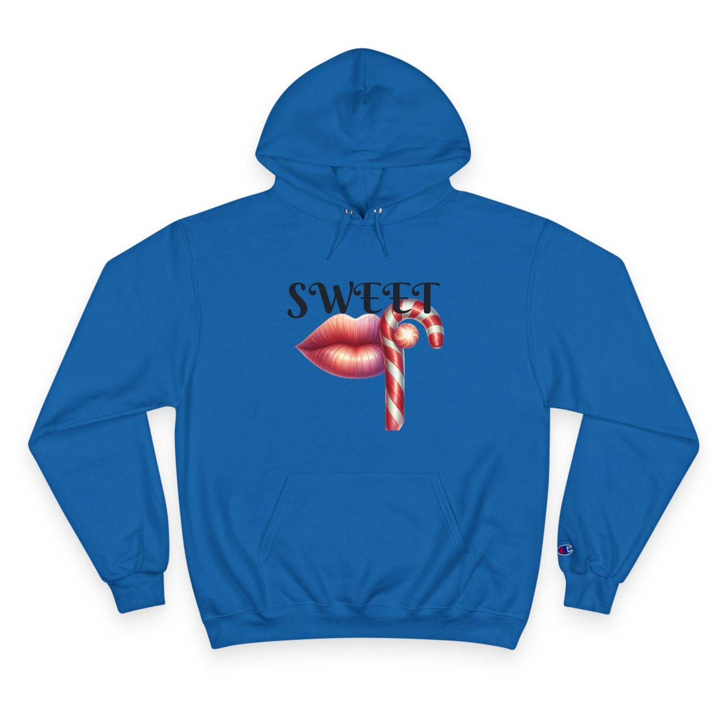'Sweet Candy Cane' - Champion Hoodie