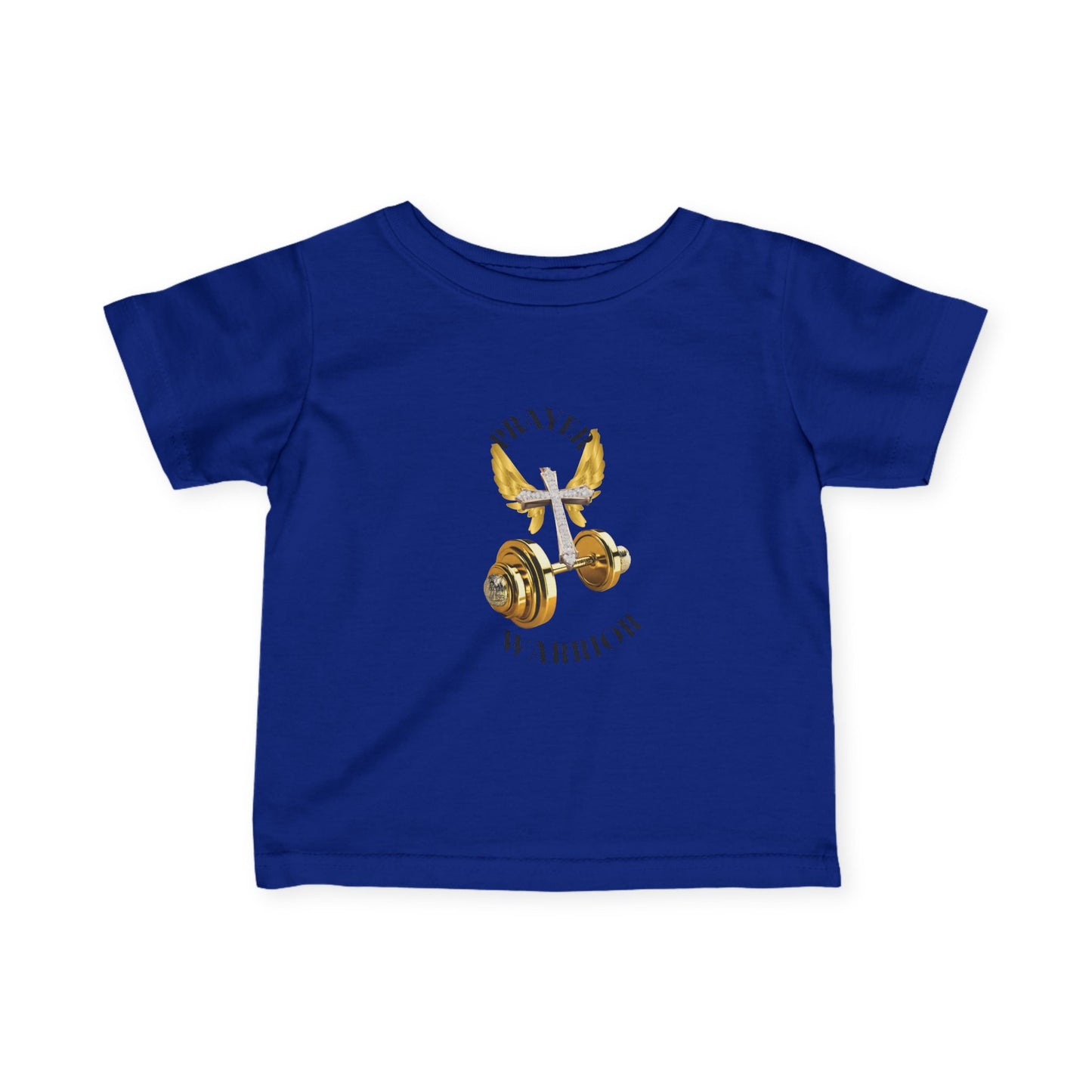 Player Warrior Infant Tee - Cute Fitness Shirt for Active Toddlers