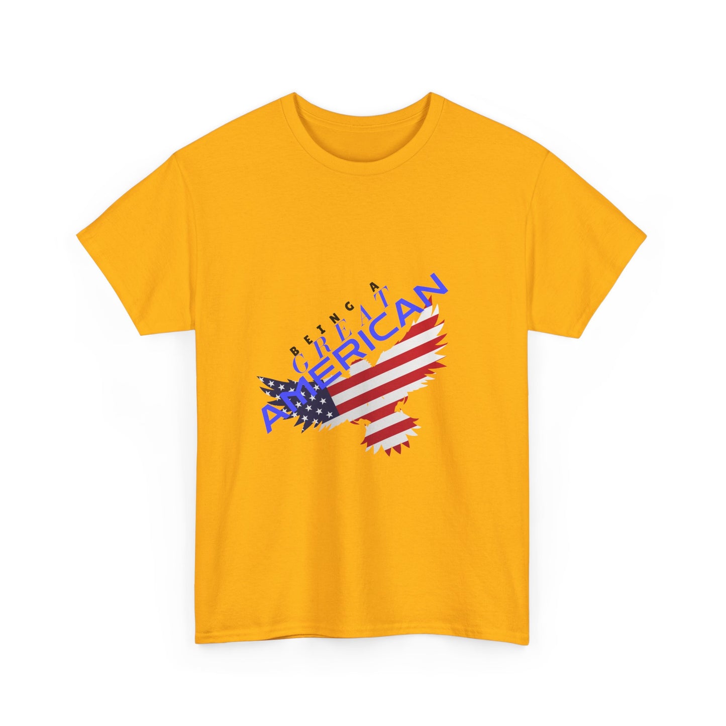Patriotic American Flag Tee | Unisex Cotton Shirt, American Pride, Casual Summer Wear, Being a Good American Series