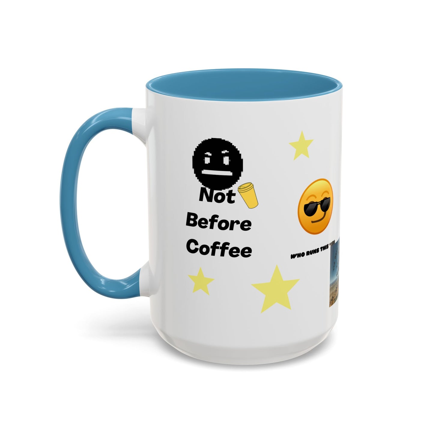 All About Coffee - Coffee Mug — Cute Coffee Quotes Accent Mug (11/15oz)