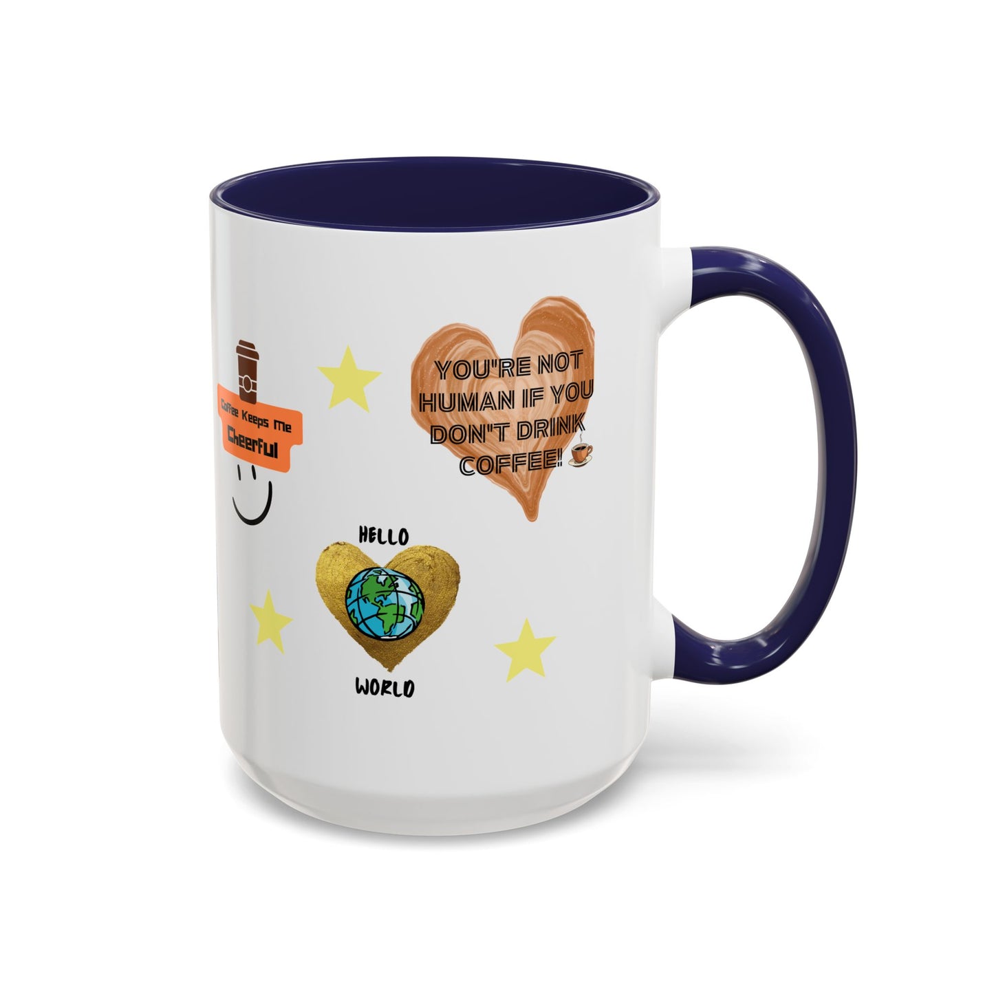 All About Coffee - Coffee Mug — Cute Coffee Quotes Accent Mug (11/15oz)