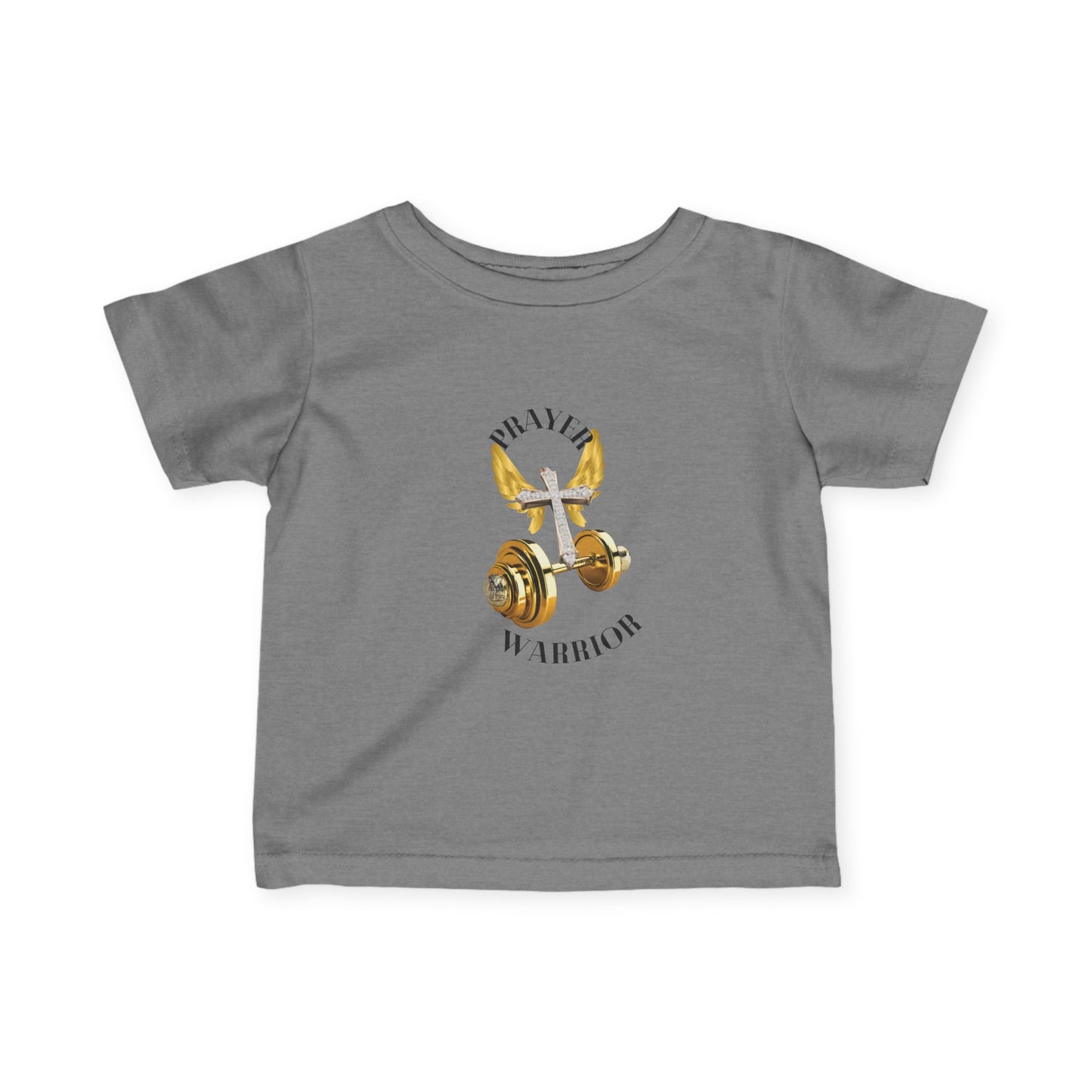 Player Warrior Infant Tee - Cute Fitness Shirt for Active Toddlers