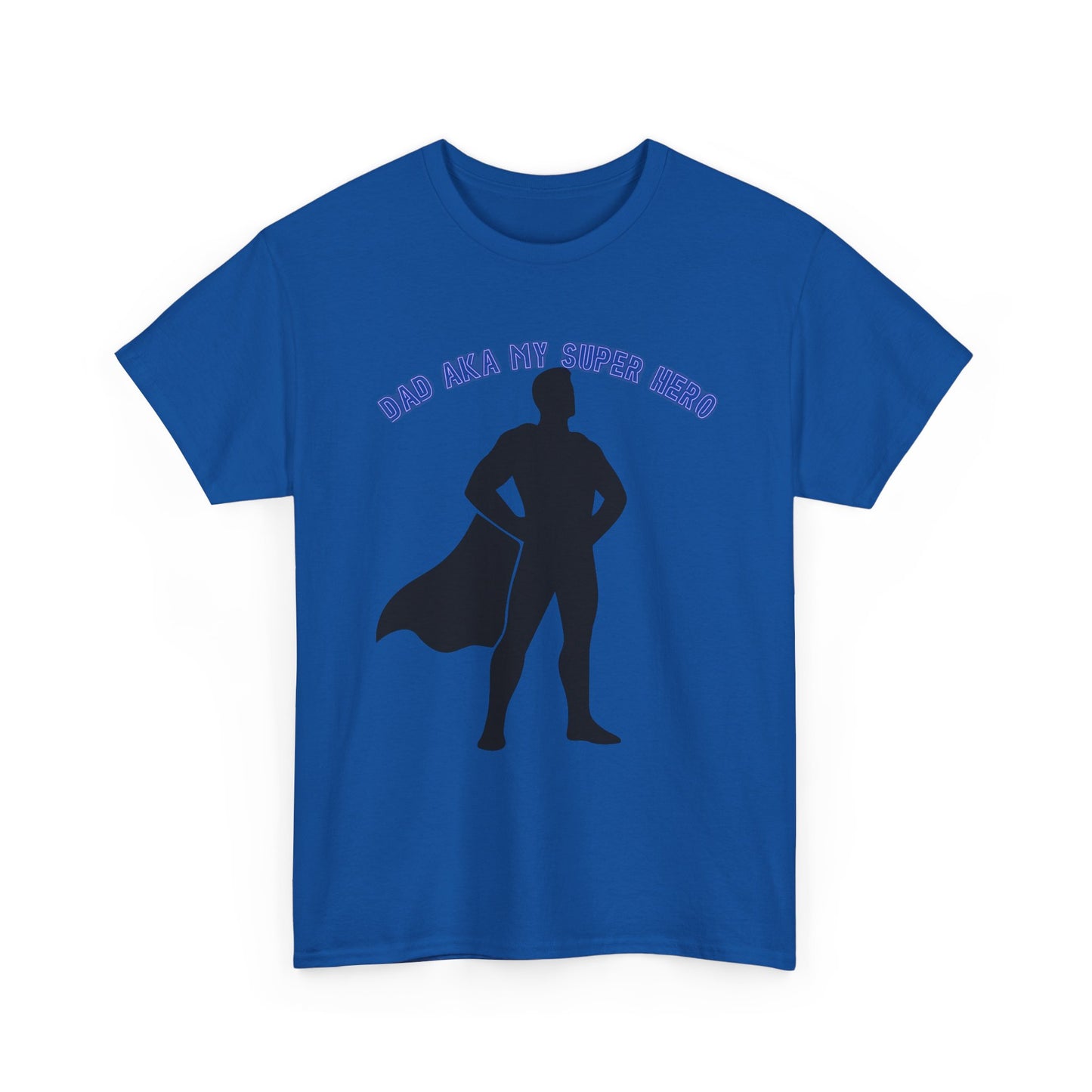 Superhero Dad T‑Shirt – “Dad Aka My Super Hero” Graphic Tee