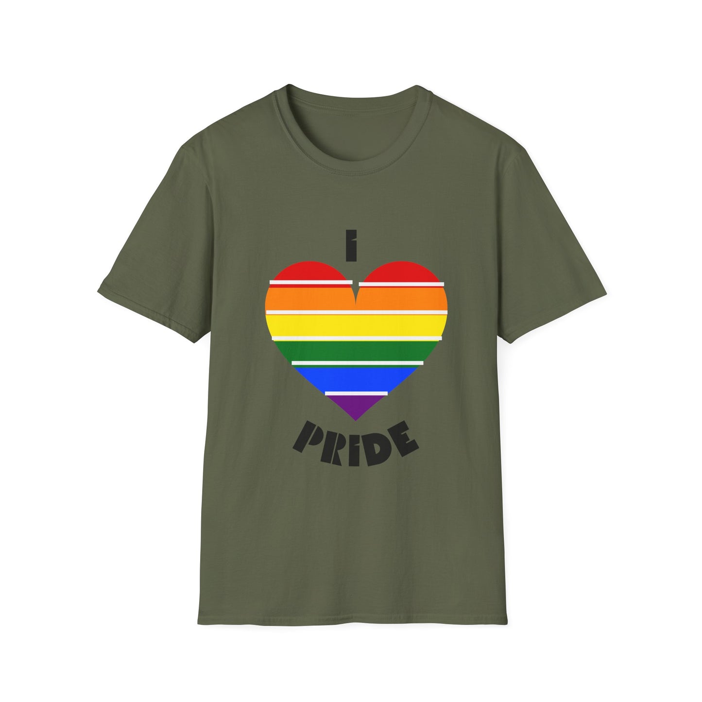T-Shirt — I Heart Rainbow Pride Tee