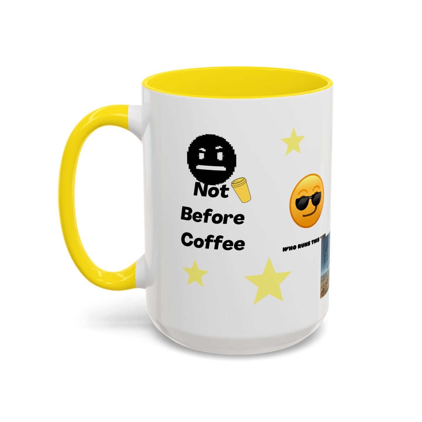 All About Coffee - Coffee Mug — Cute Coffee Quotes Accent Mug (11/15oz)