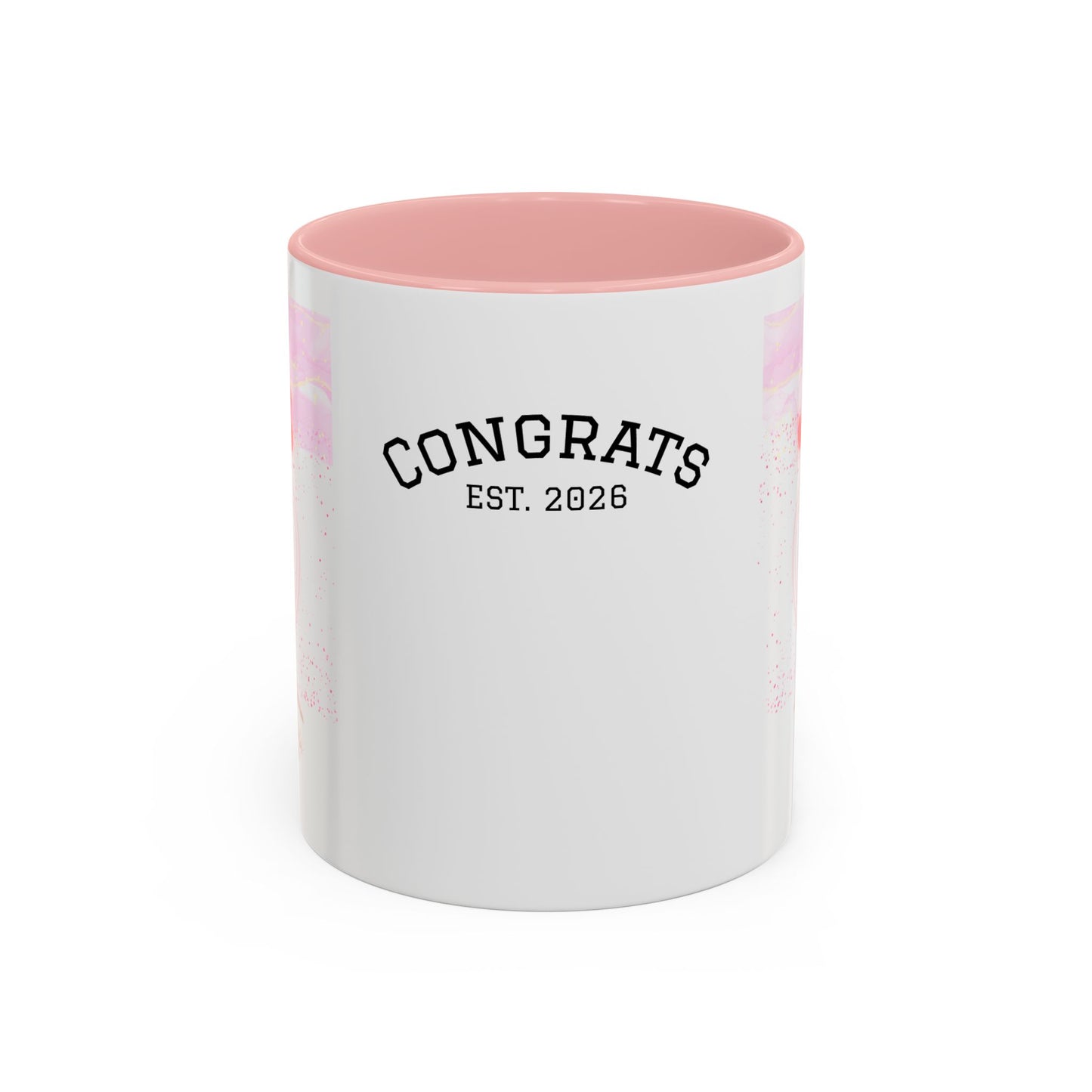 “Go Girl Go - You Got This” Motivational-Congrats Est. 2026 Accent Coffee Mug