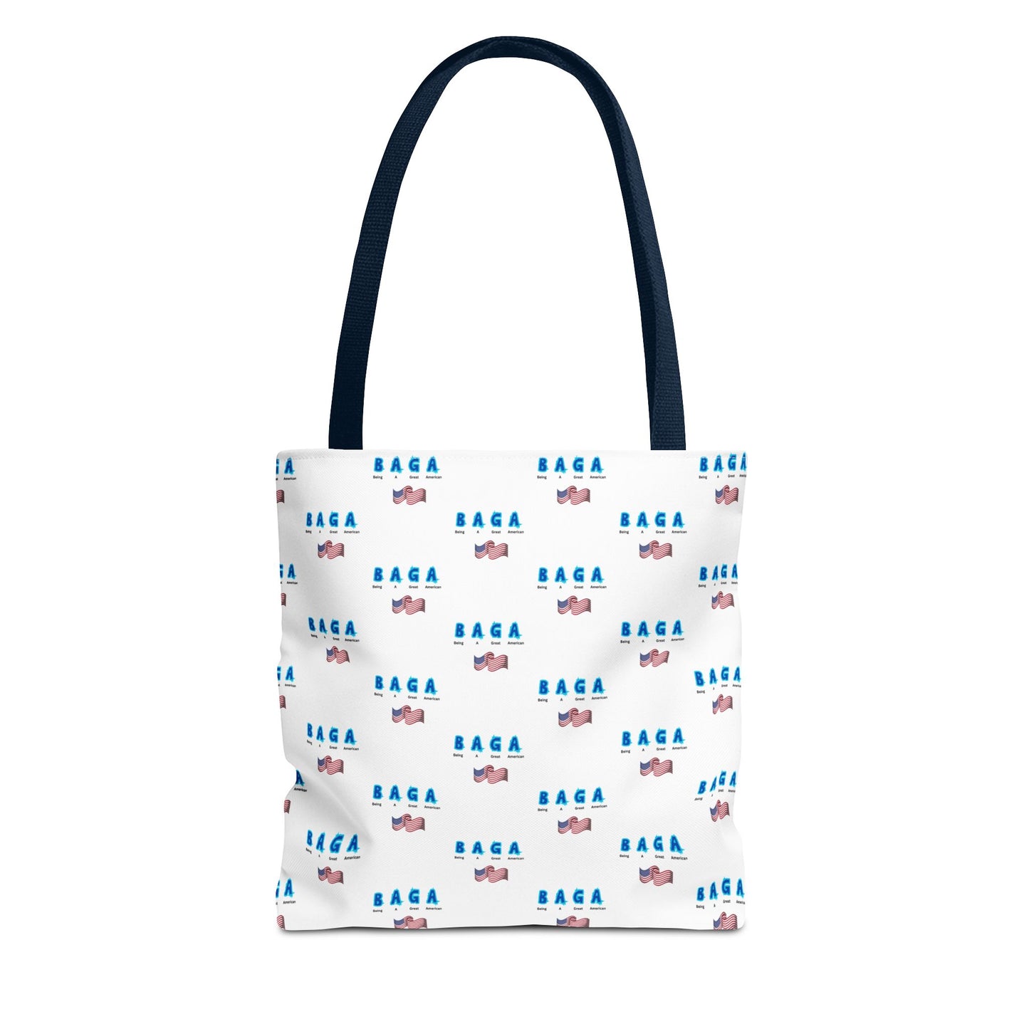 Colorful 'BAGA' Tote Bag (Being A Great American)