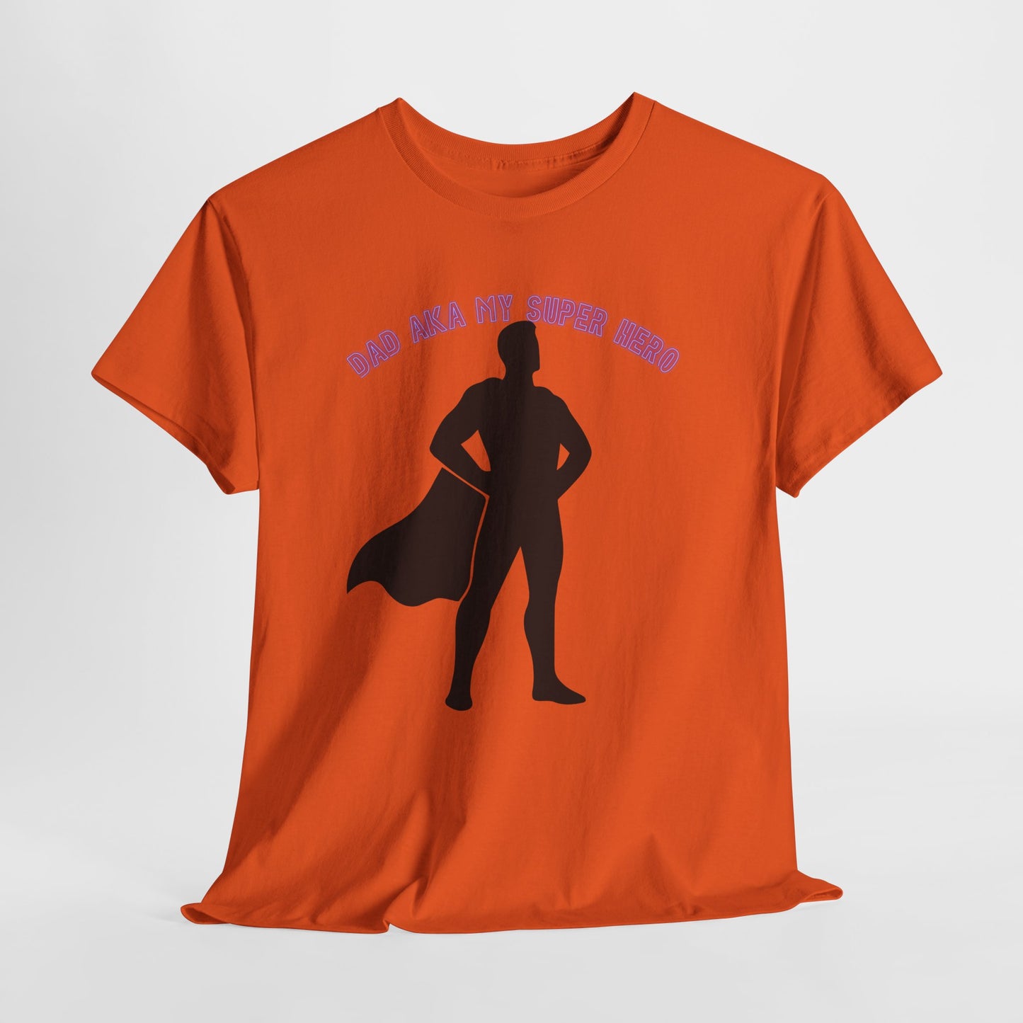 Superhero Dad T‑Shirt – “Dad Aka My Super Hero” Graphic Tee