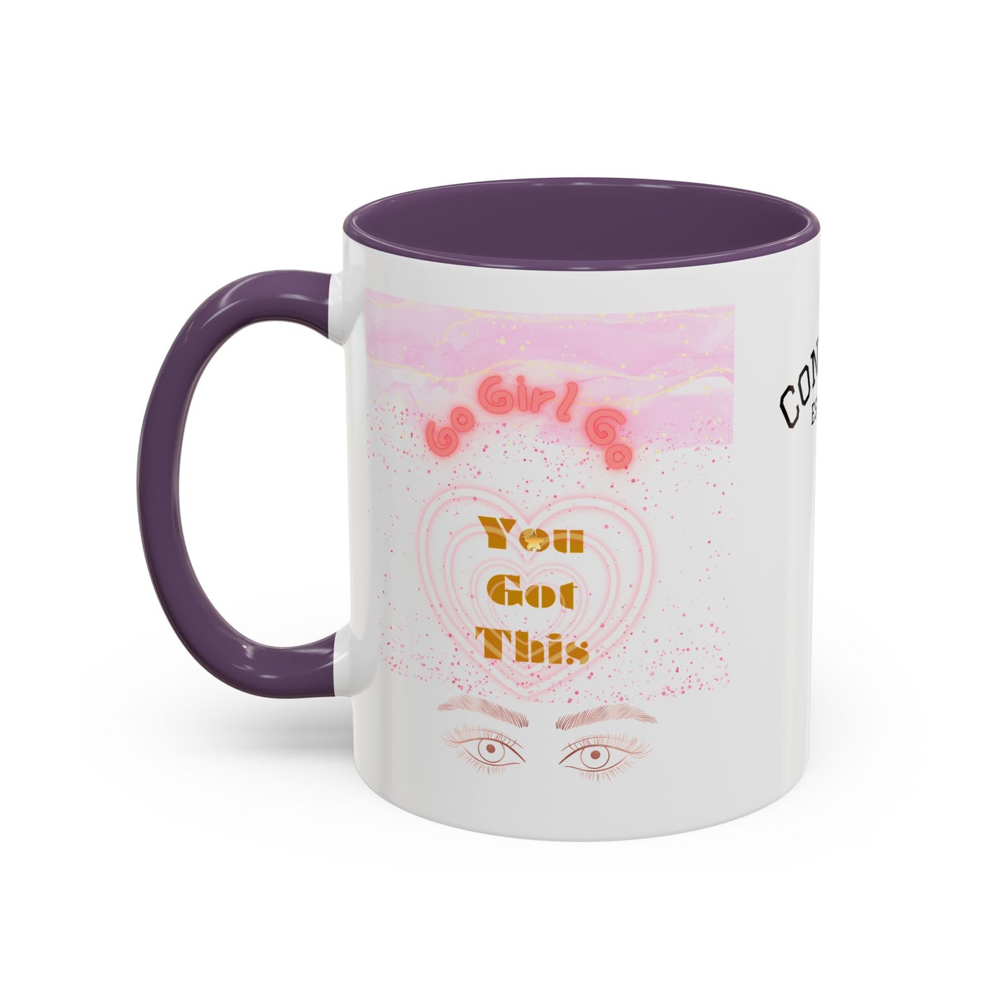 “Go Girl Go - You Got This” Motivational-Congrats Est. 2026 Accent Coffee Mug